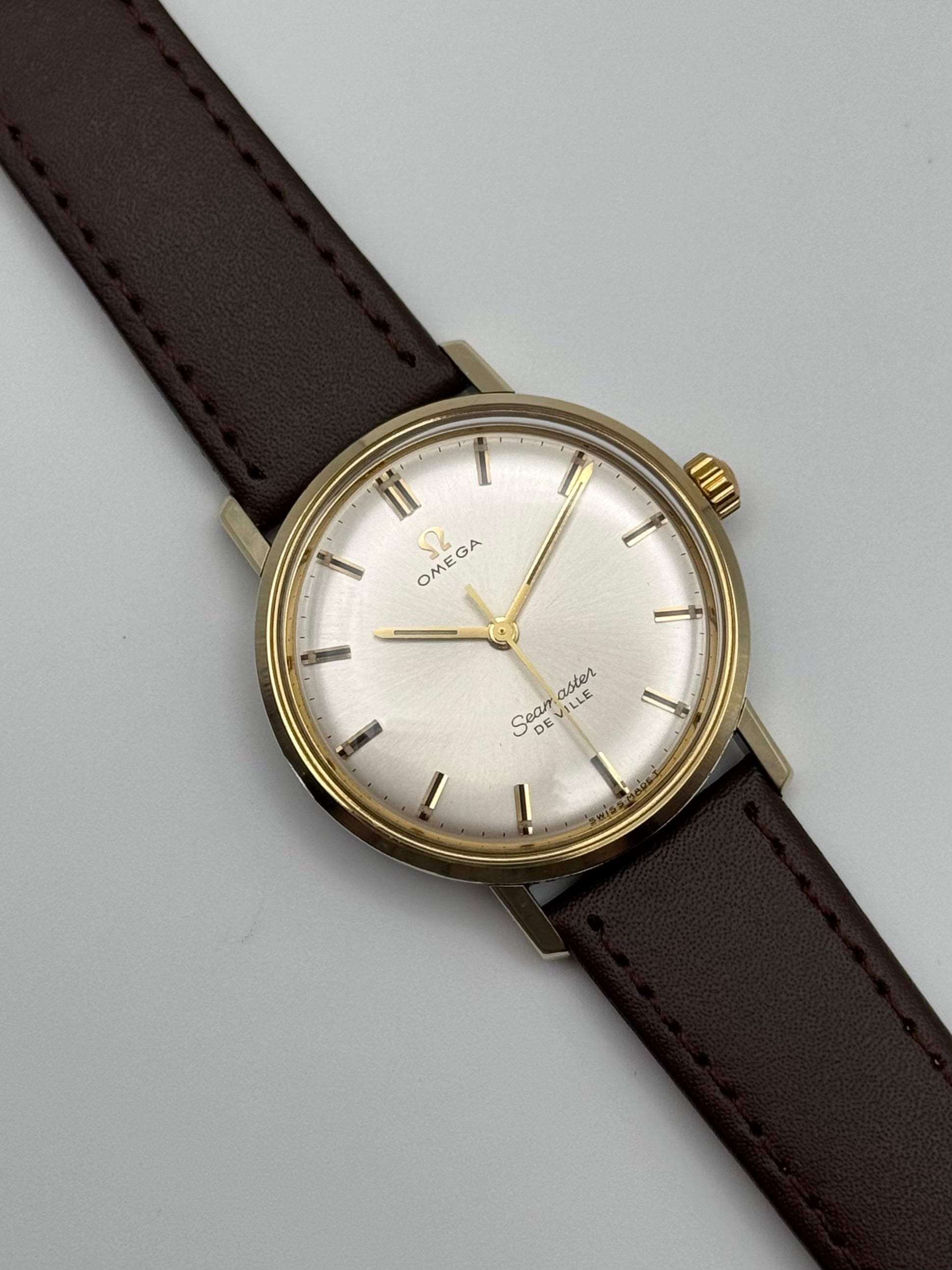 Omega deville manual wind sale