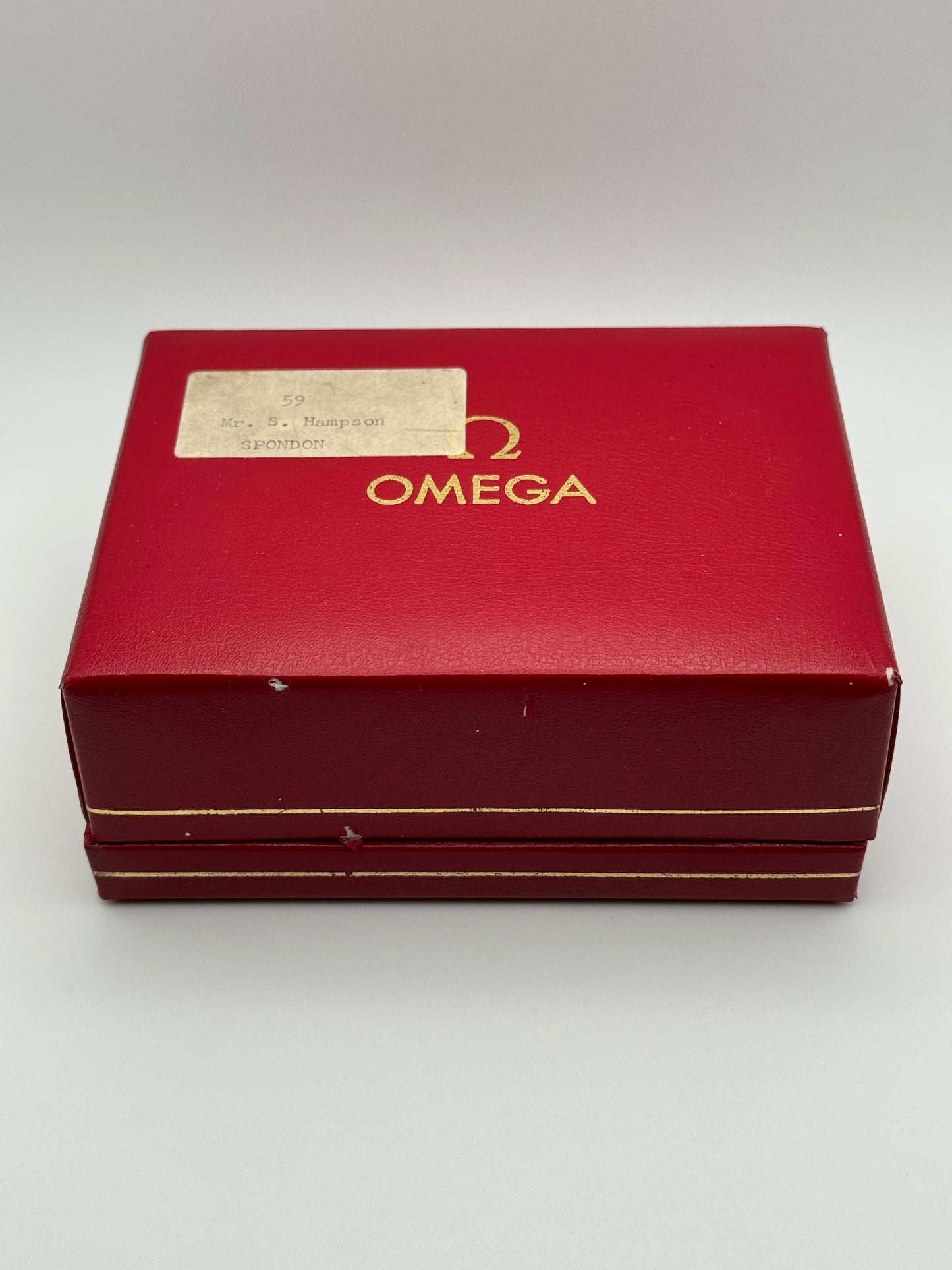 Omega Geneve Date Manual Wind 136.0104 - Box and Papers