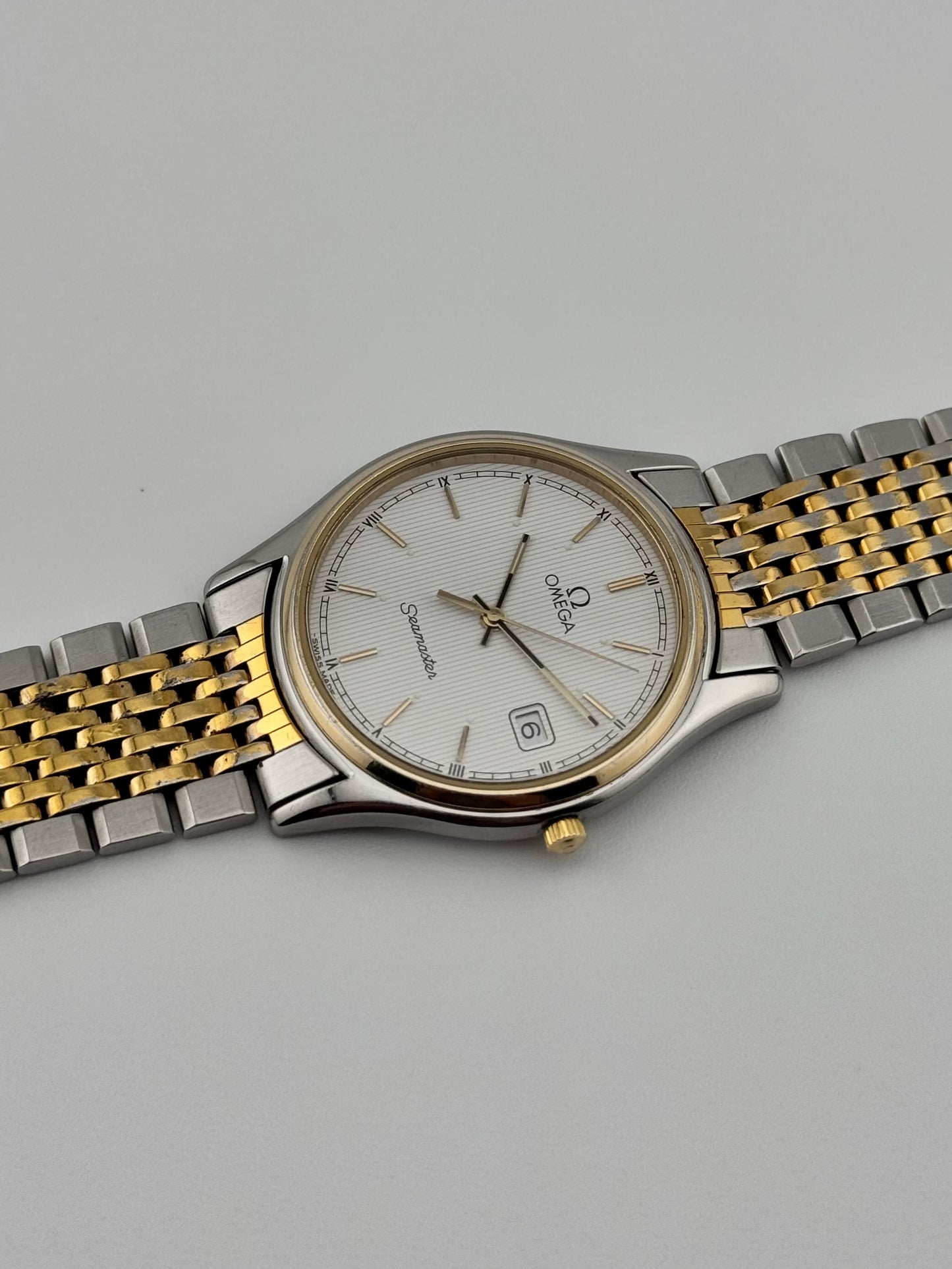 Omega Seamaster Quartz Date 196.0251 - Original Bracelet