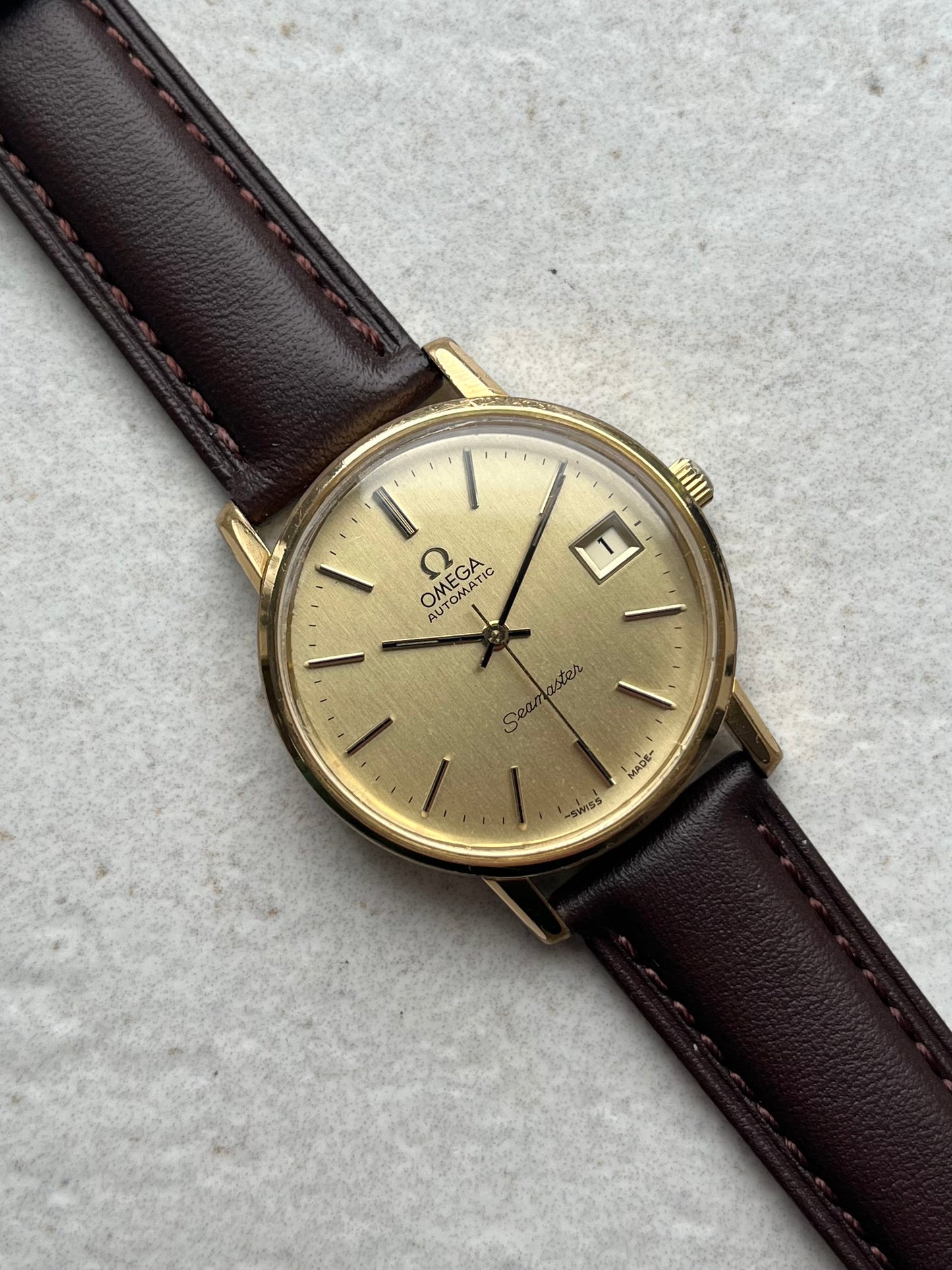 Omega seamaster 1970s on sale automatic