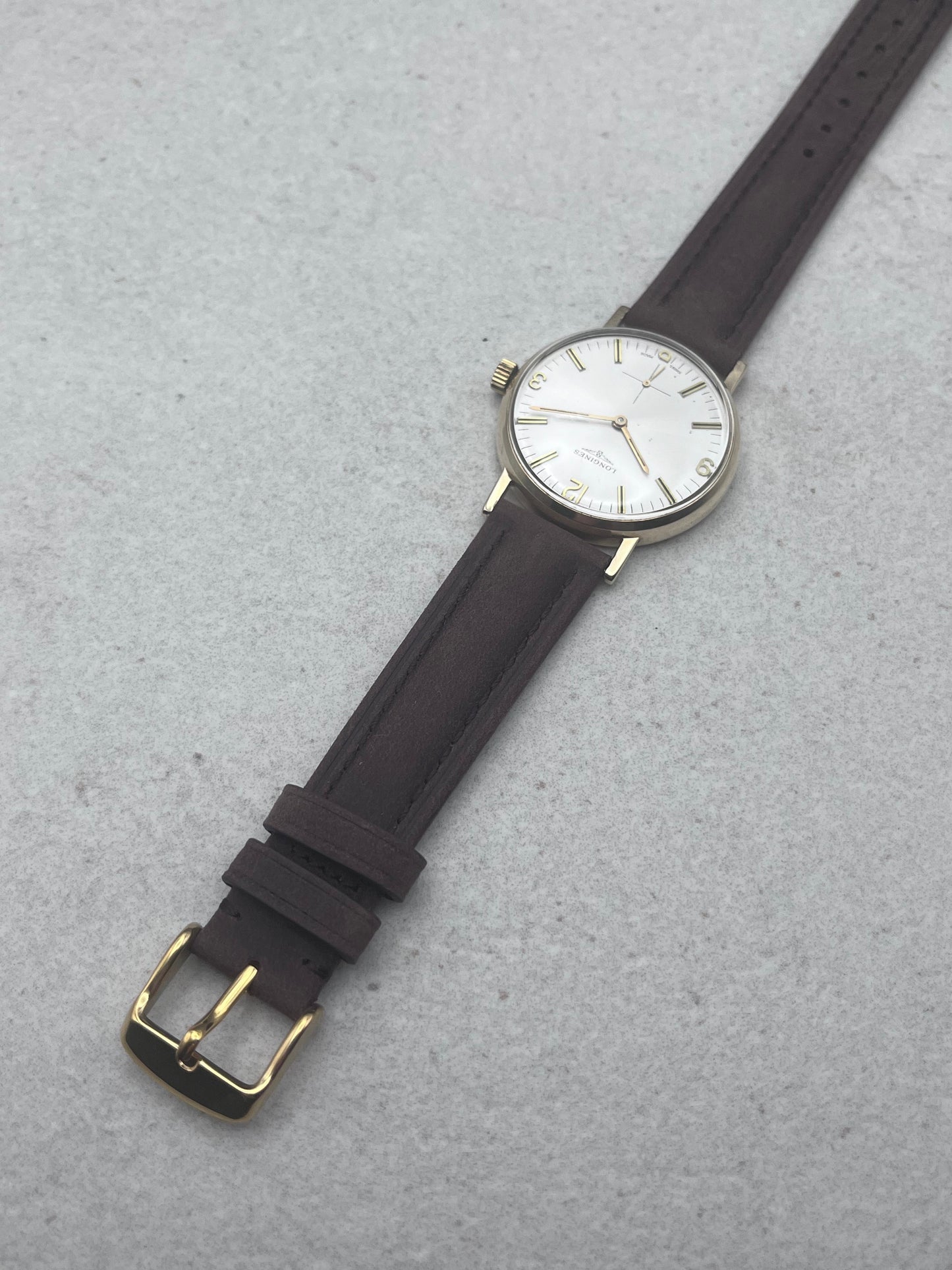 Longines Small Seconds 9ct Gold 1970s