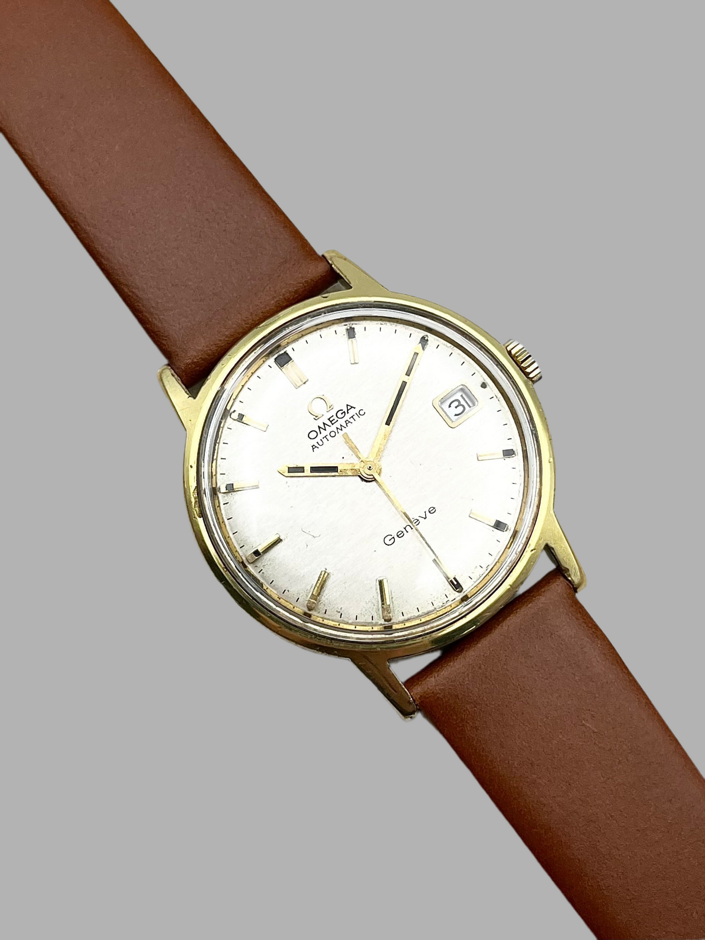 Omega Geneve Automatic Shantung Dial 166.070