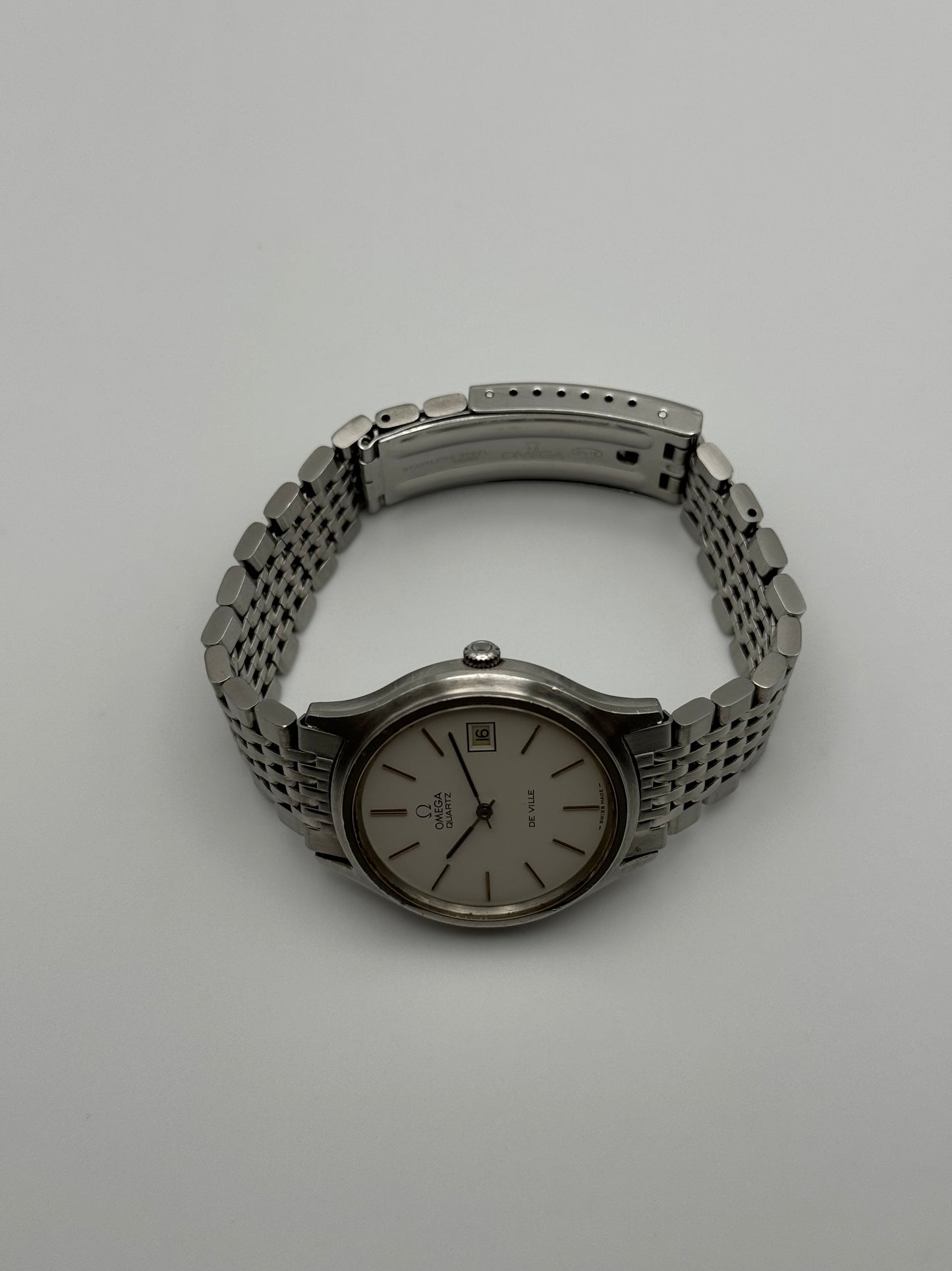 Omega DeVille Quartz Date 192.0035