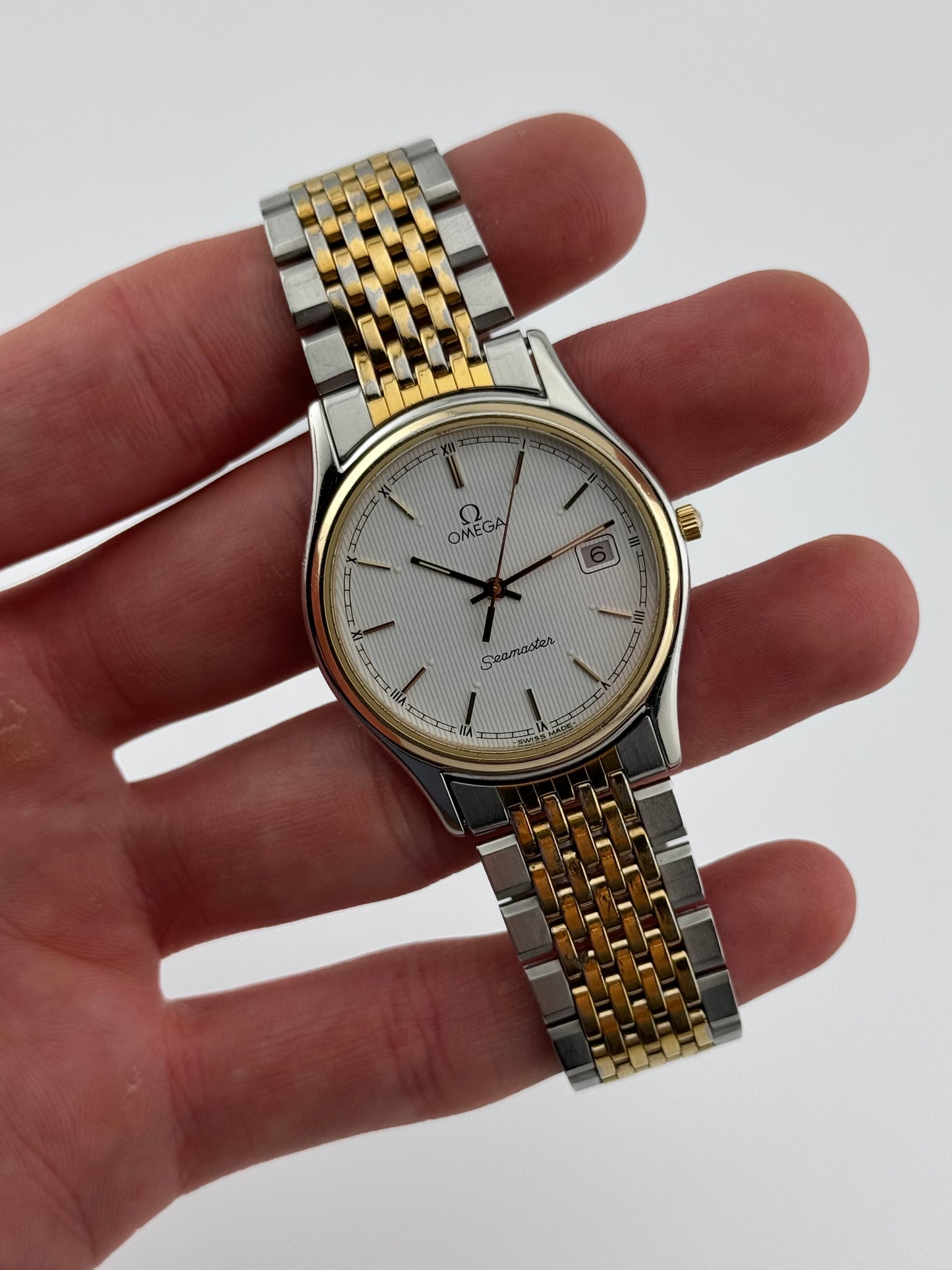 Omega Seamaster Quartz Date 196.0251 - Original Bracelet