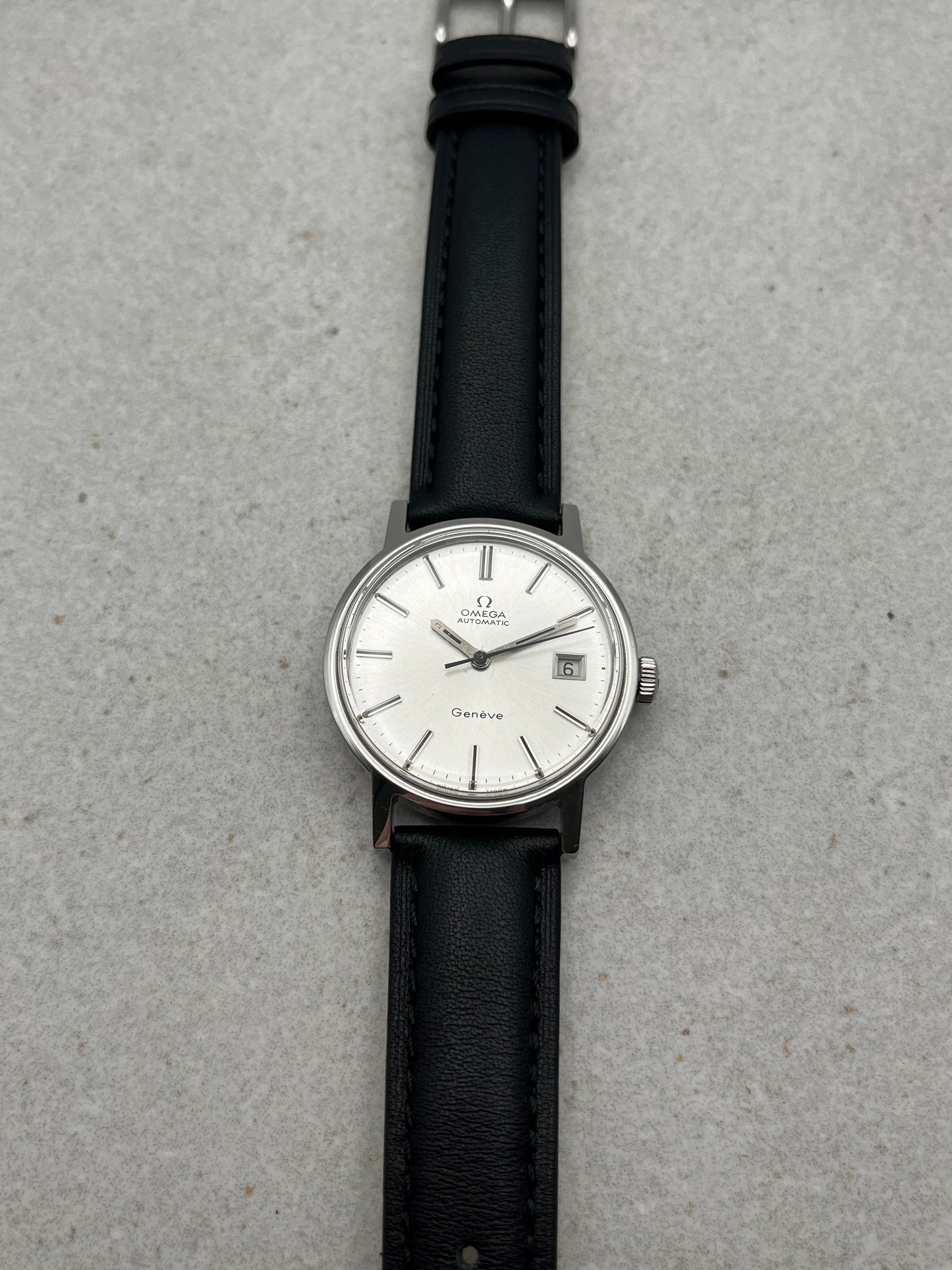 Omega Geneve Automatic Date 166.0098 Original Box