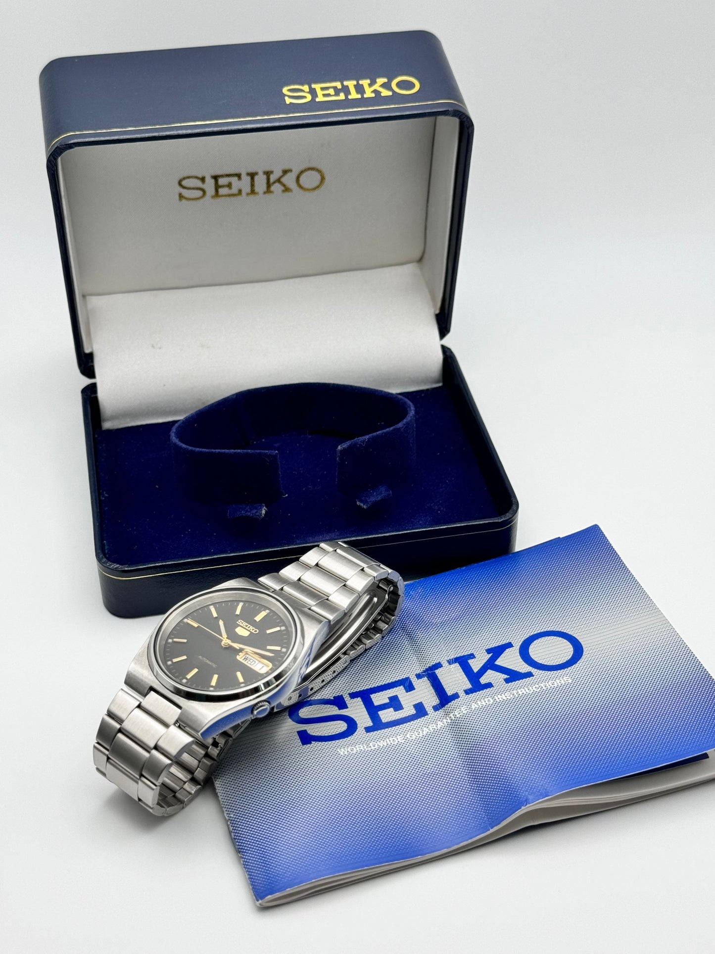 Seiko 5 Automatic 7S26-3130 - Box and Papers