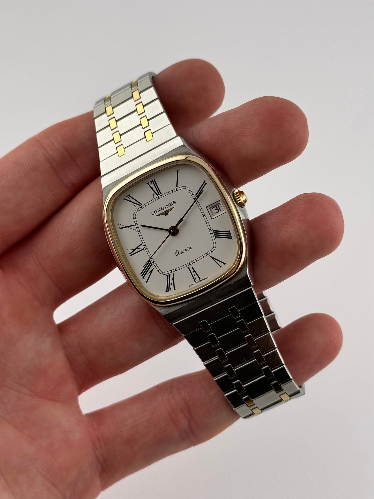 Longines Quartz Date - Box and Papers