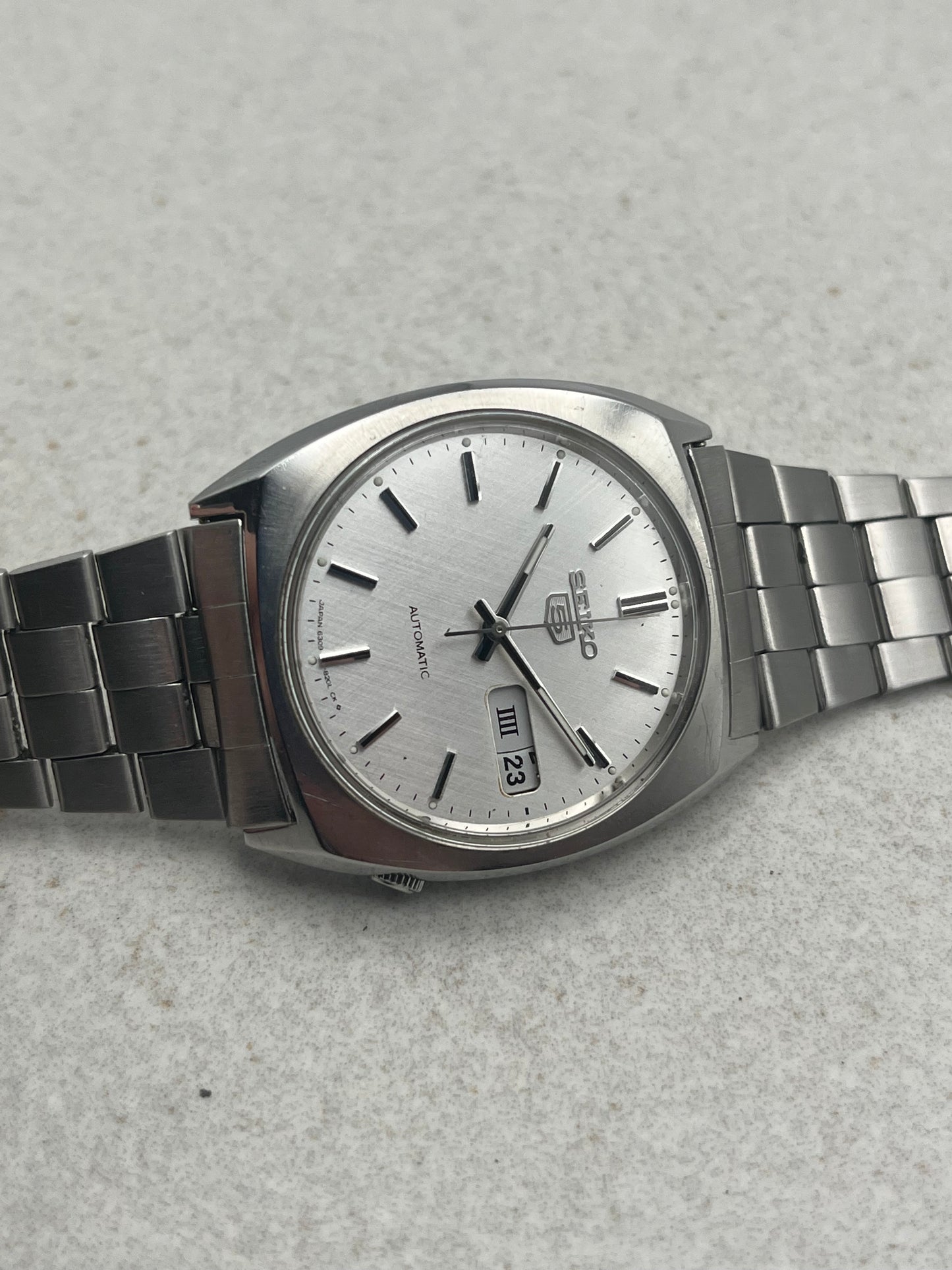 Seiko 5 Automatic 6309-8610 Linen Dial