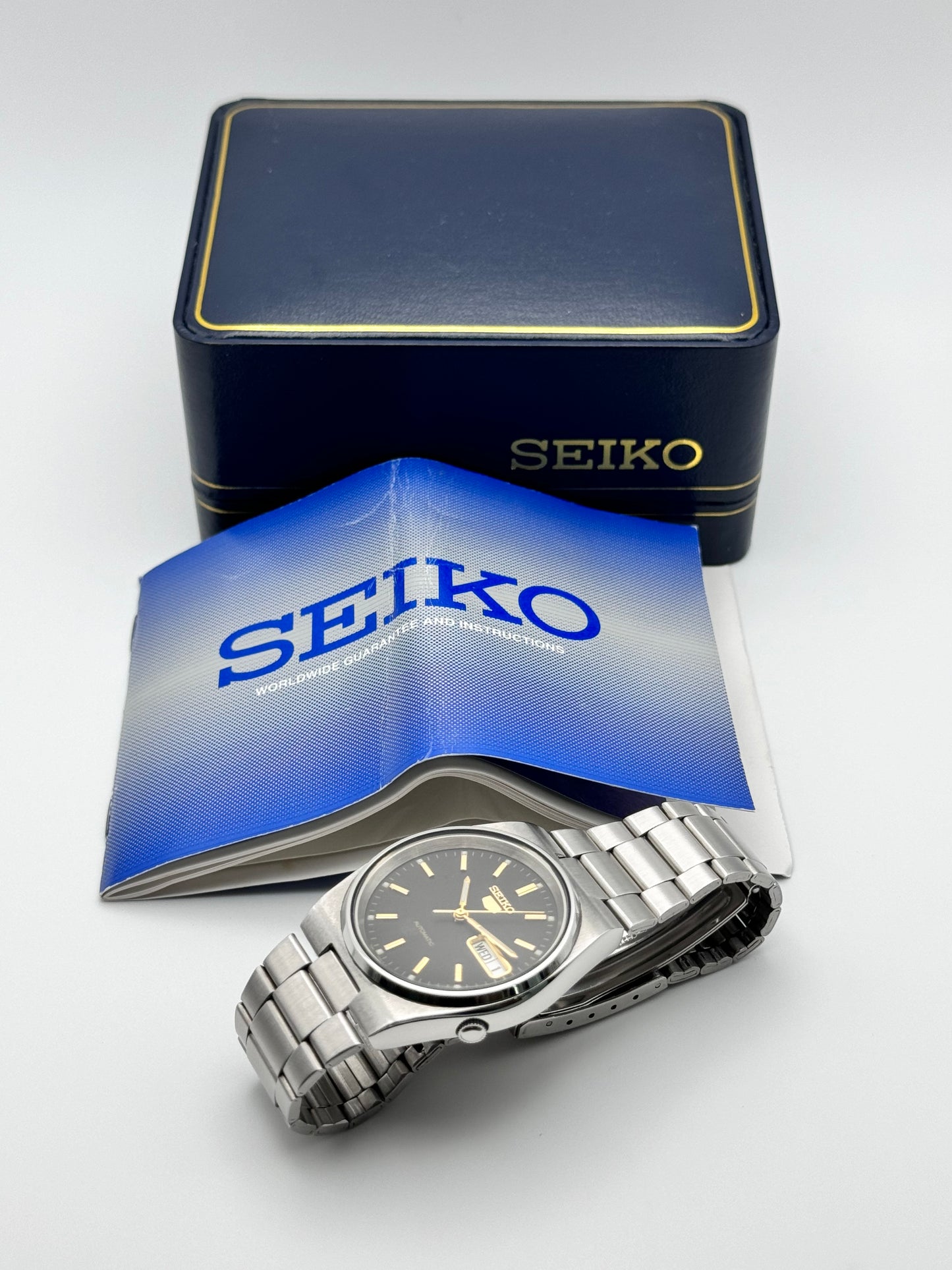 Seiko 5 Automatic 7S26-3130 - Box and Papers