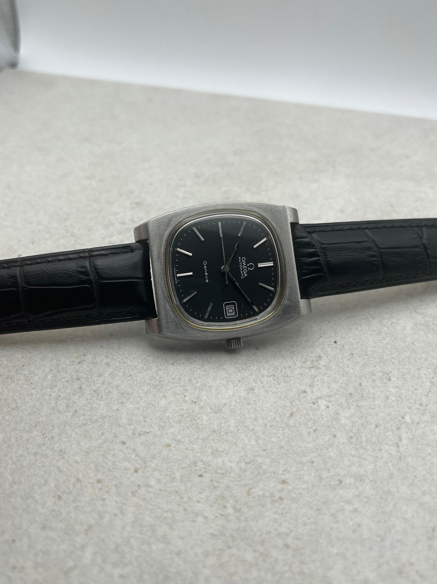 Omega Geneve Automatic Date TV Dial 166.0190