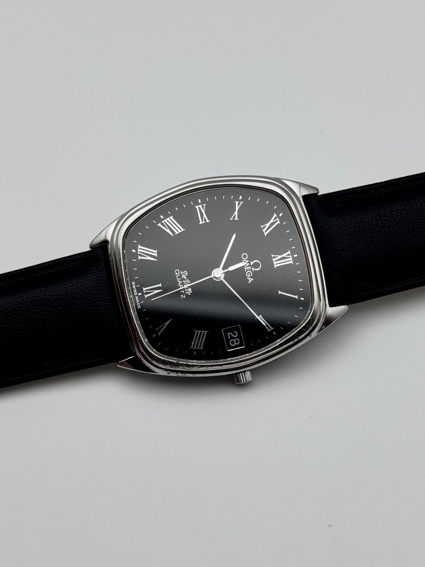 Omega DeVille Quartz Date - Rare Dial - 192.0046