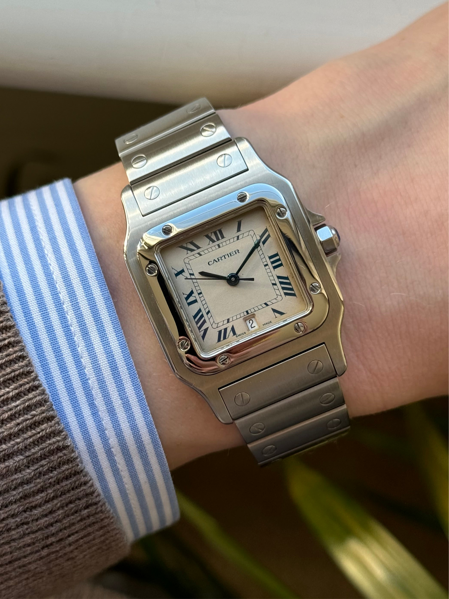 Cartier Santos Galbee Date - 1564