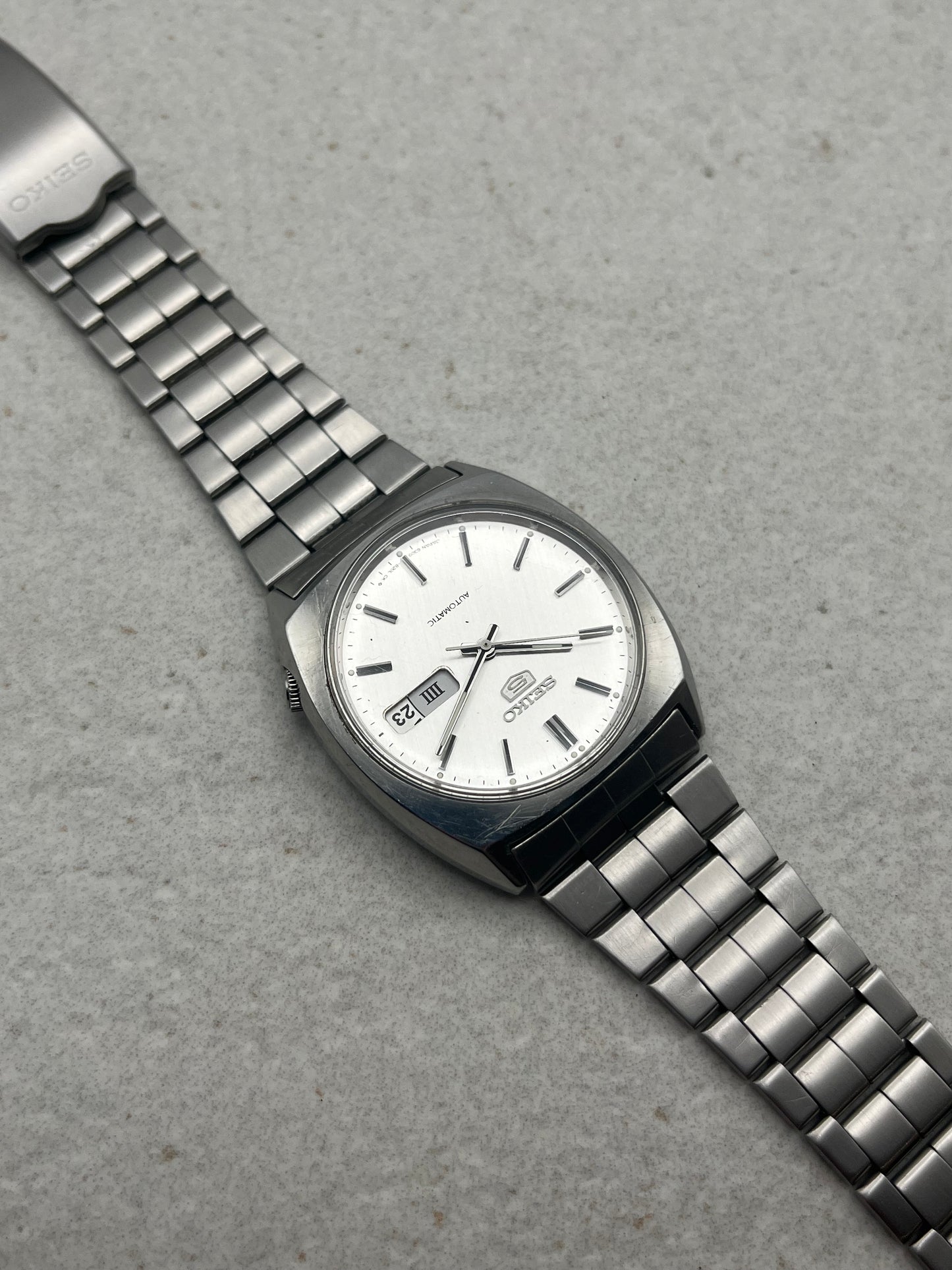 Seiko 5 Automatic 6309-8610 Linen Dial