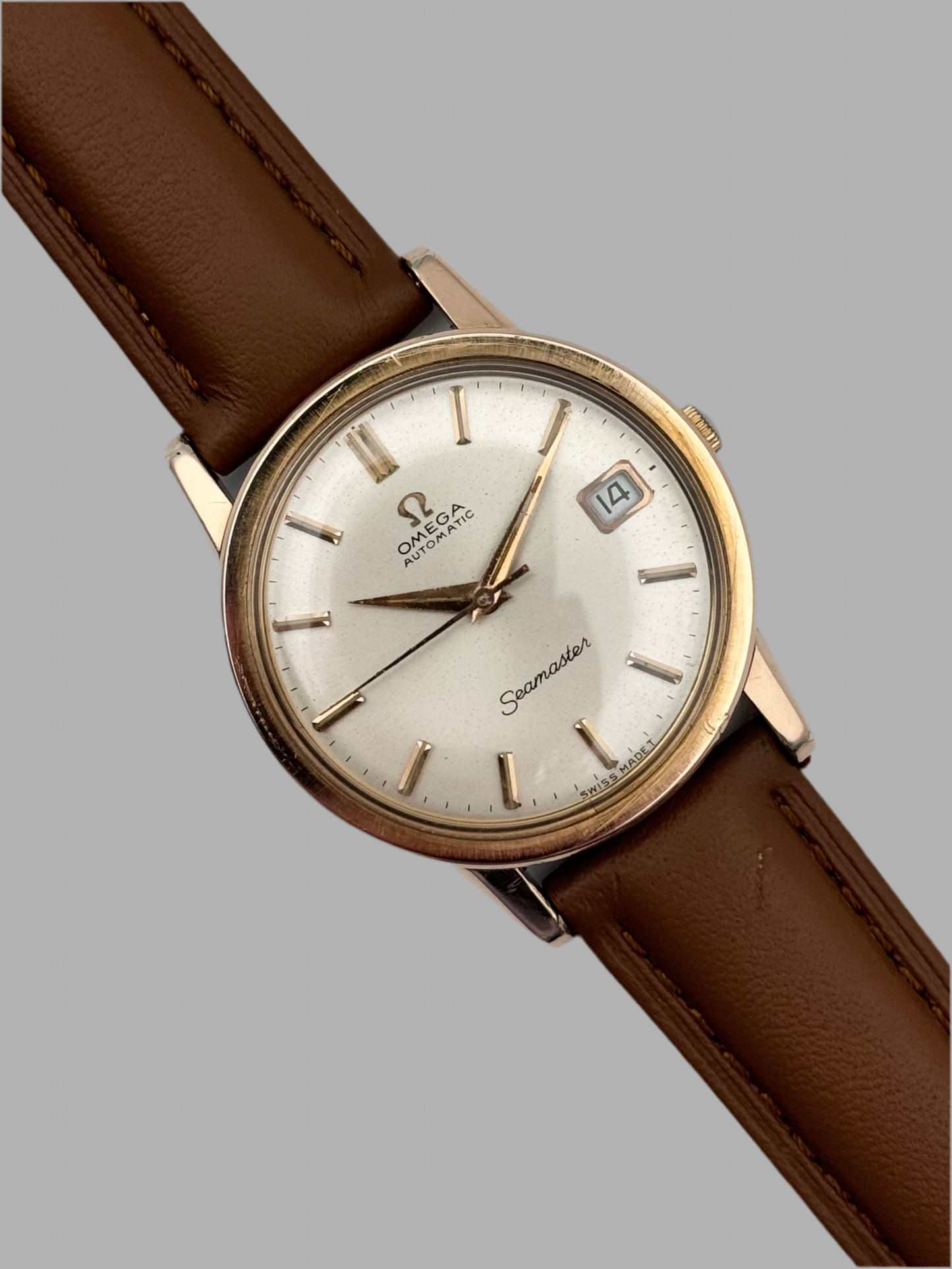 Omega Seamaster Automatic Date - 166.009 - Rose Gold