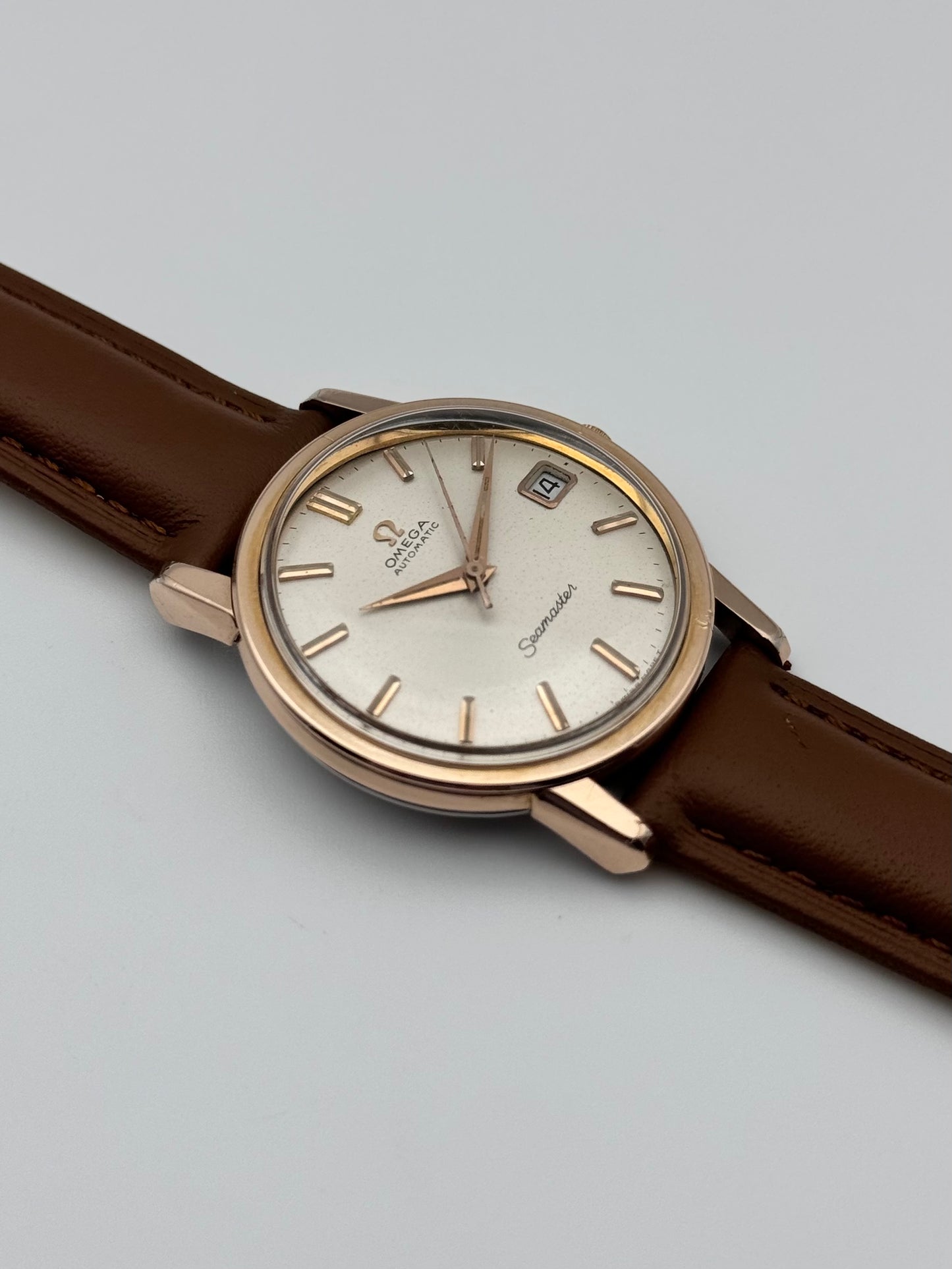 Omega Seamaster Automatic Date - 166.009 - Rose Gold