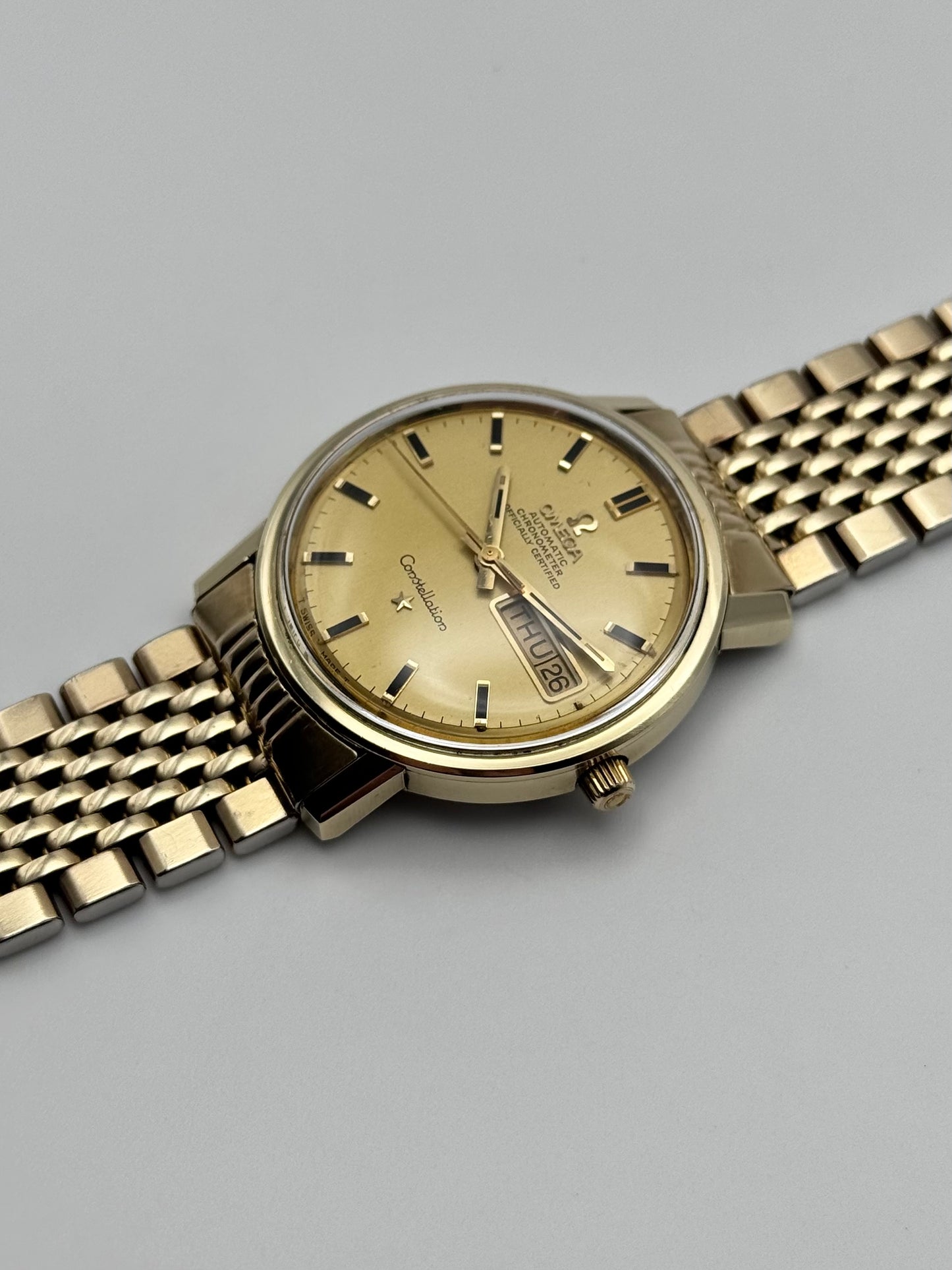 Omega Constellation Chronometer Automatic Day-Date 168.016