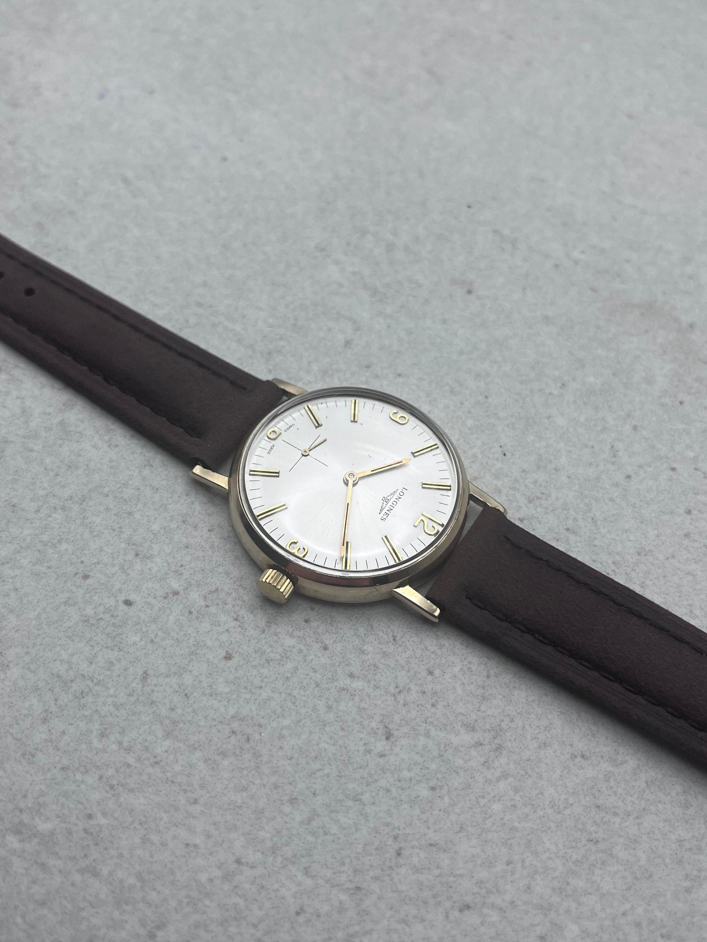 Longines Small Seconds 9ct Gold 1970s