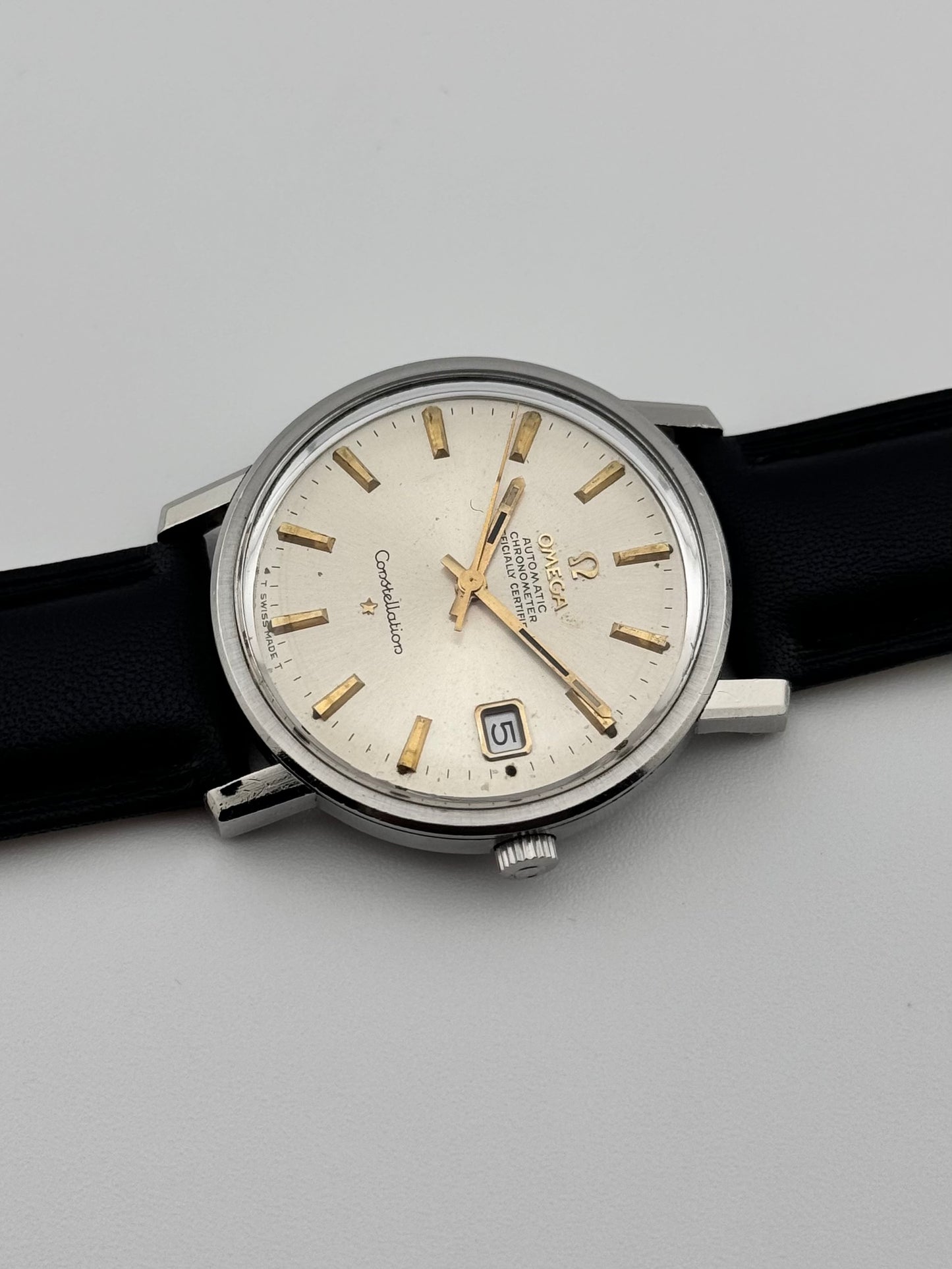 Omega Constellation Chronometer Date 168.018