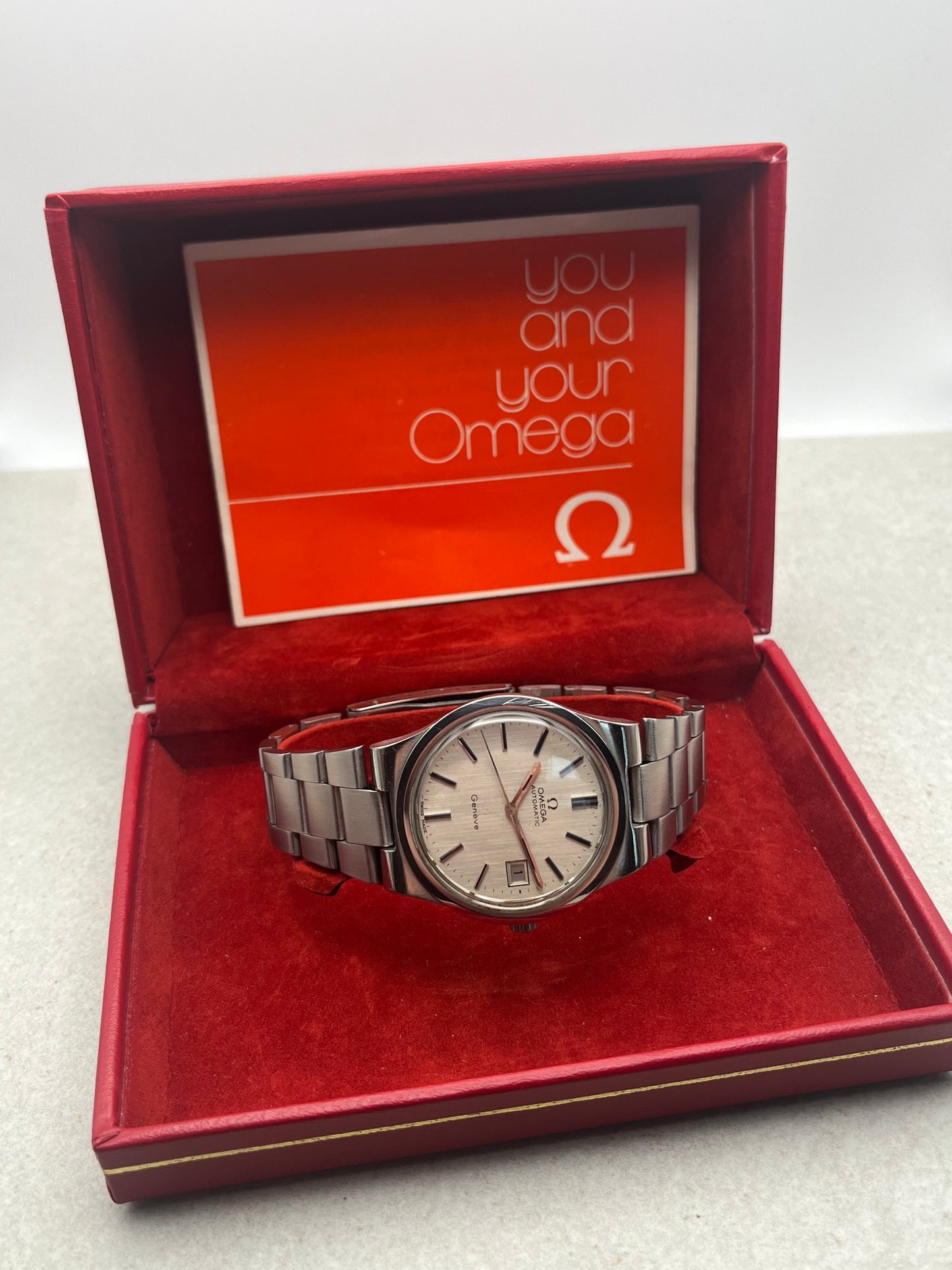 Omega Geneve Automatic 166.0173 Box and Papers