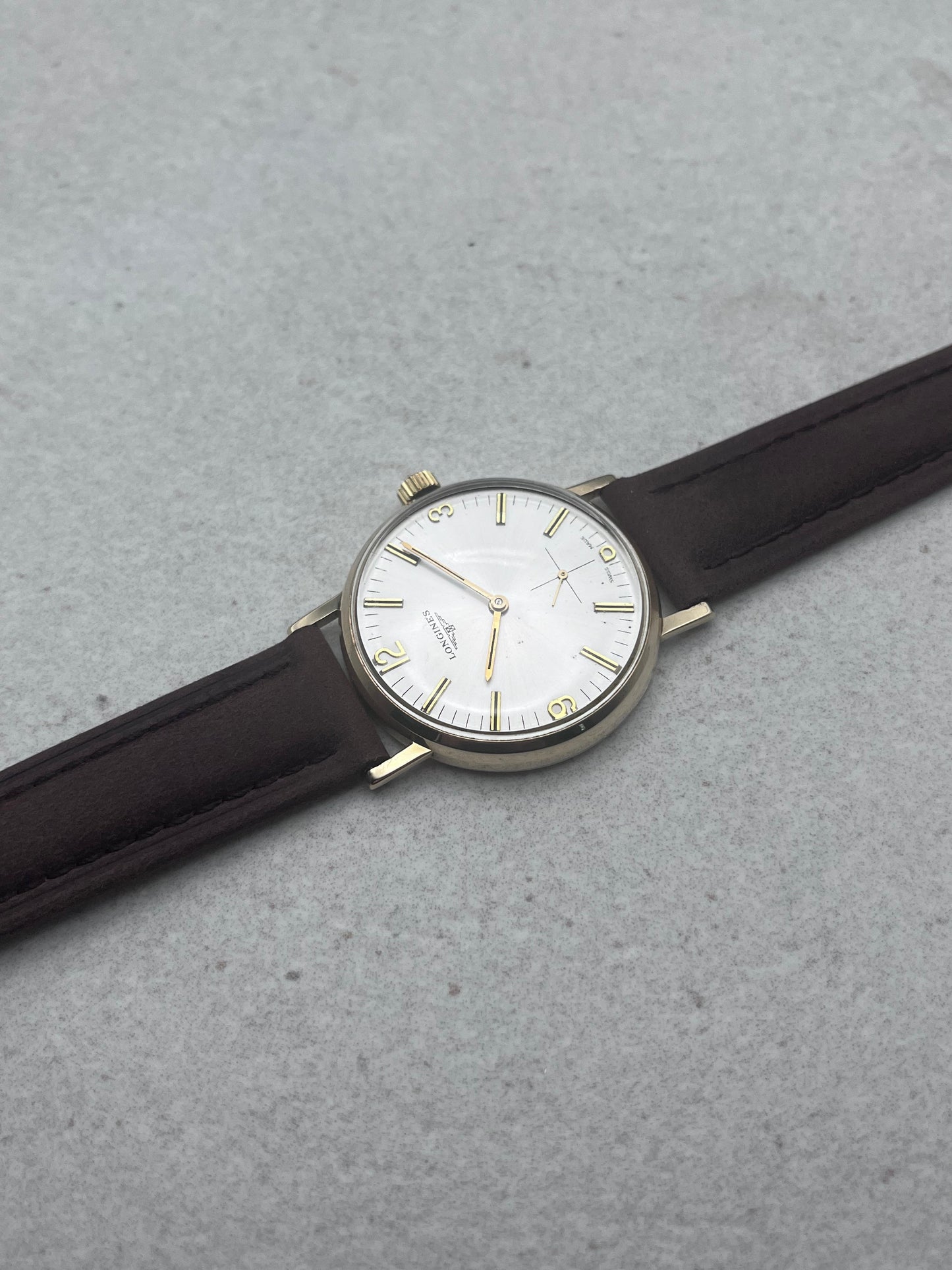 Longines Small Seconds 9ct Gold 1970s