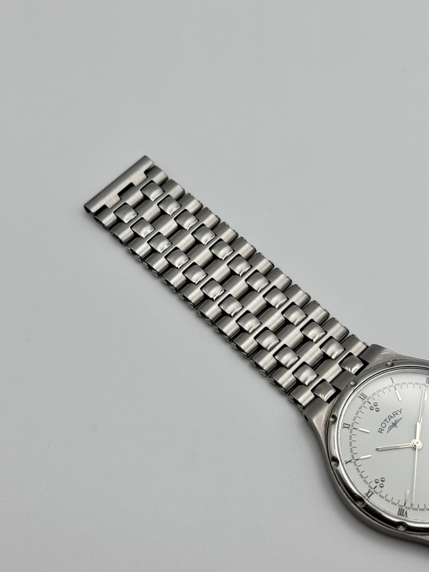 Rotary Quartz Date Dress Watch - Rare Texture Dial