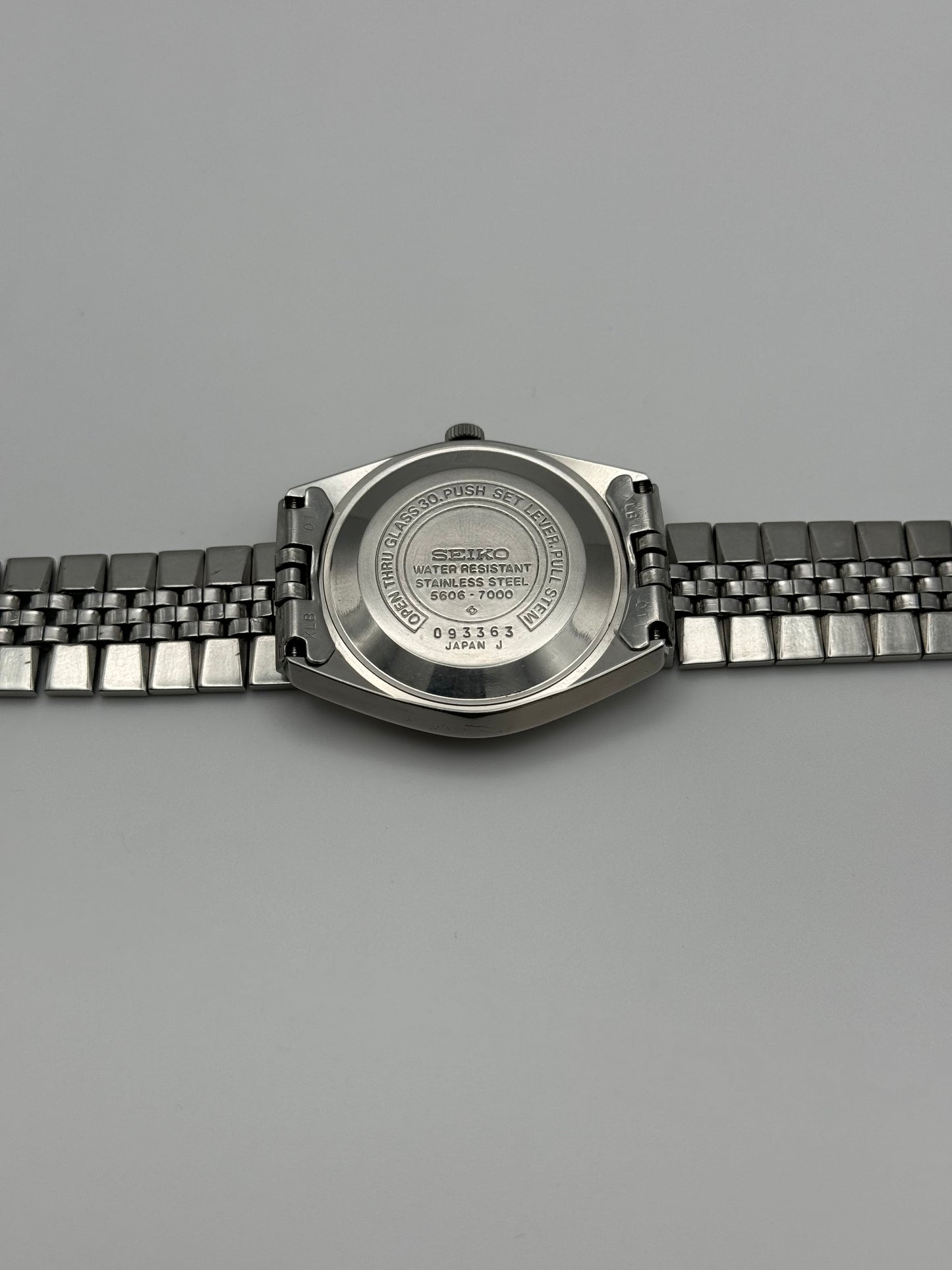 Seiko Lord Matic Japanese Day-Date Ultra Rare 5606-7000