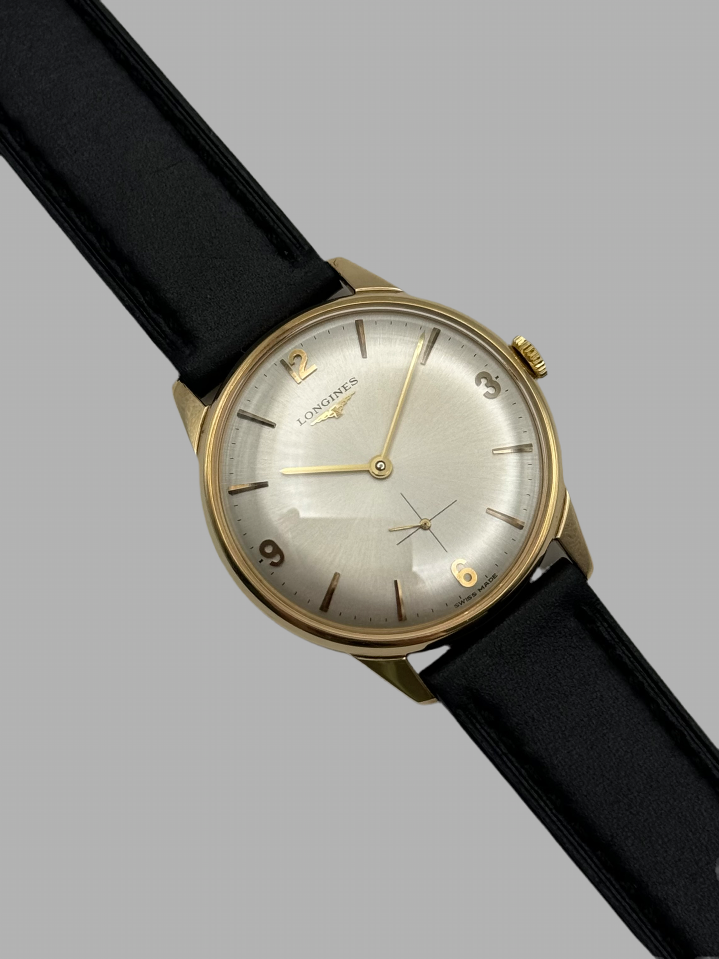 Longines Small Seconds 9ct Gold 1960s