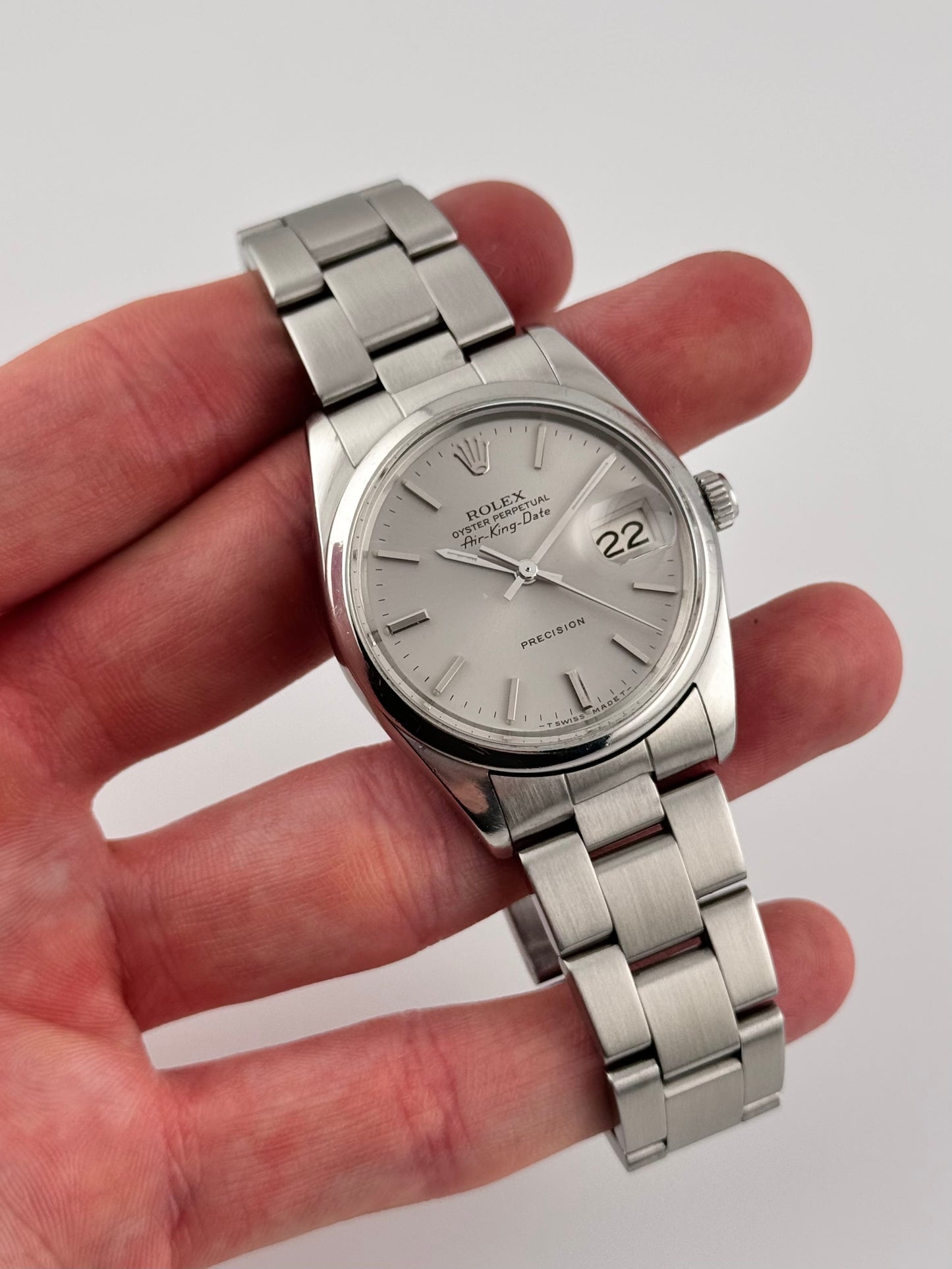 Rolex Oyster Perpetual Air-King Date 5700 - Box and Papers