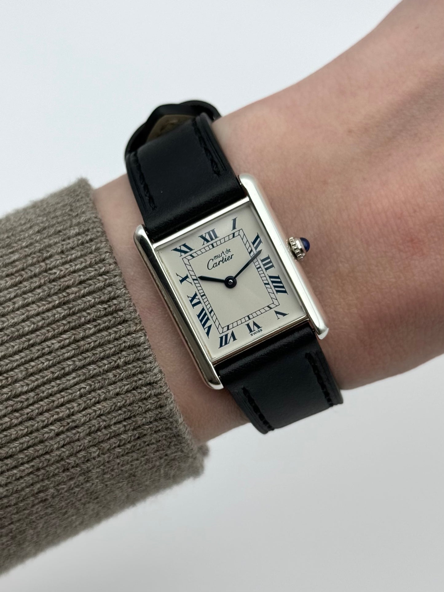 Cartier Tank Must Quartz - 1616 - Original Box, Hang Tag, Strap & Buckle