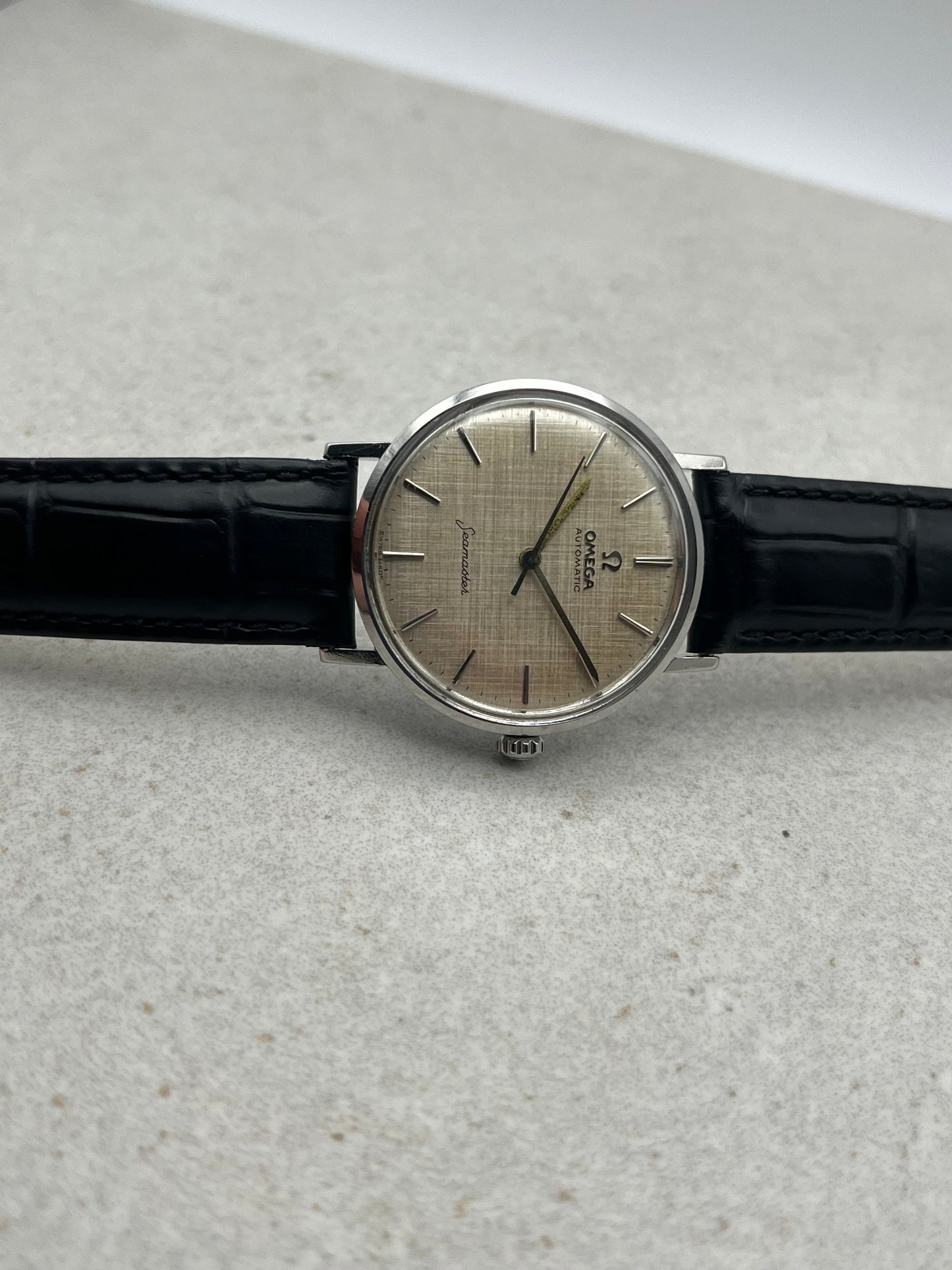 Omega Seamaster Automatic Linen Dial 165.020