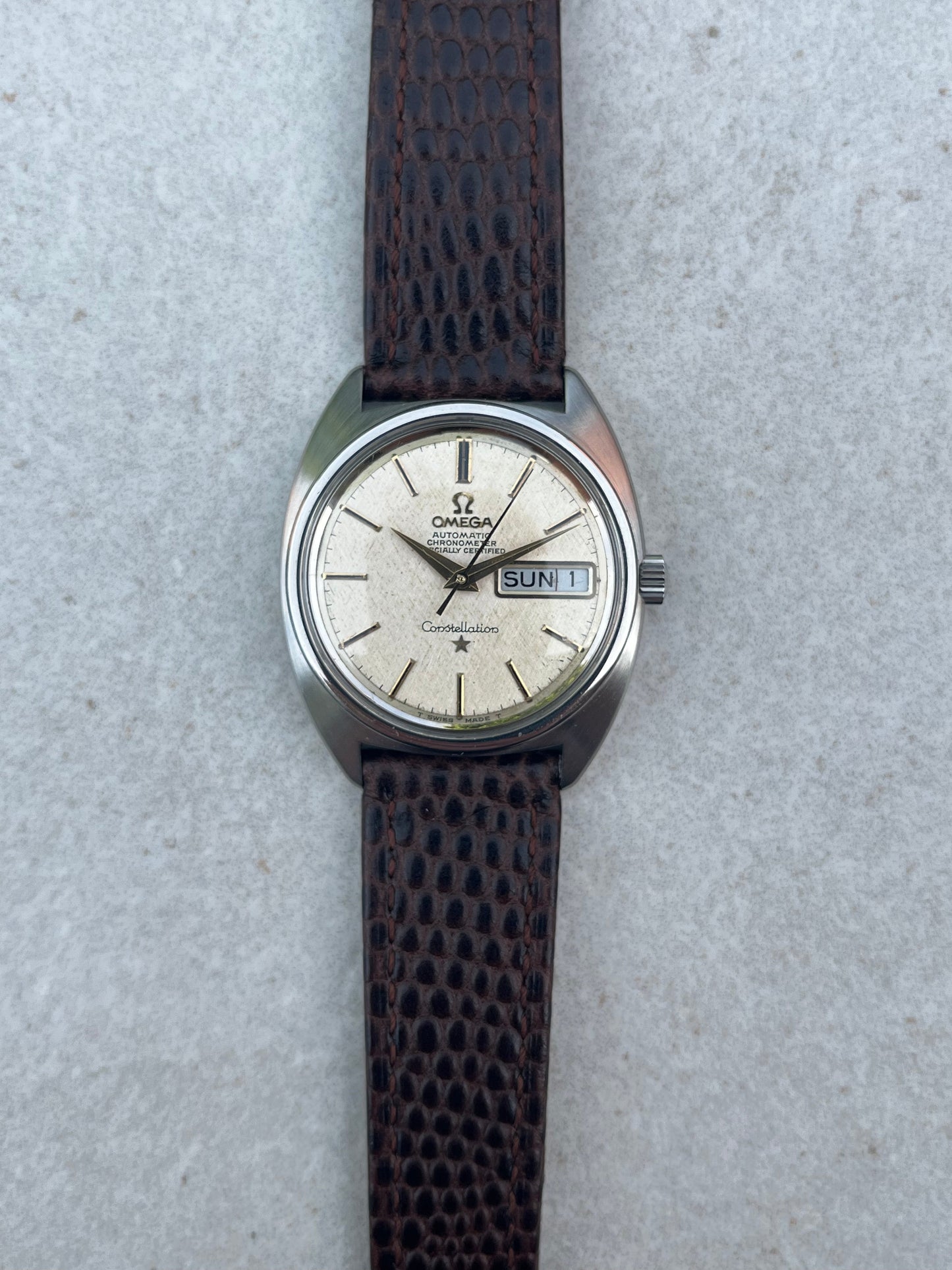 Omega Constellation Chronometer Automatic Day-Date 168.019