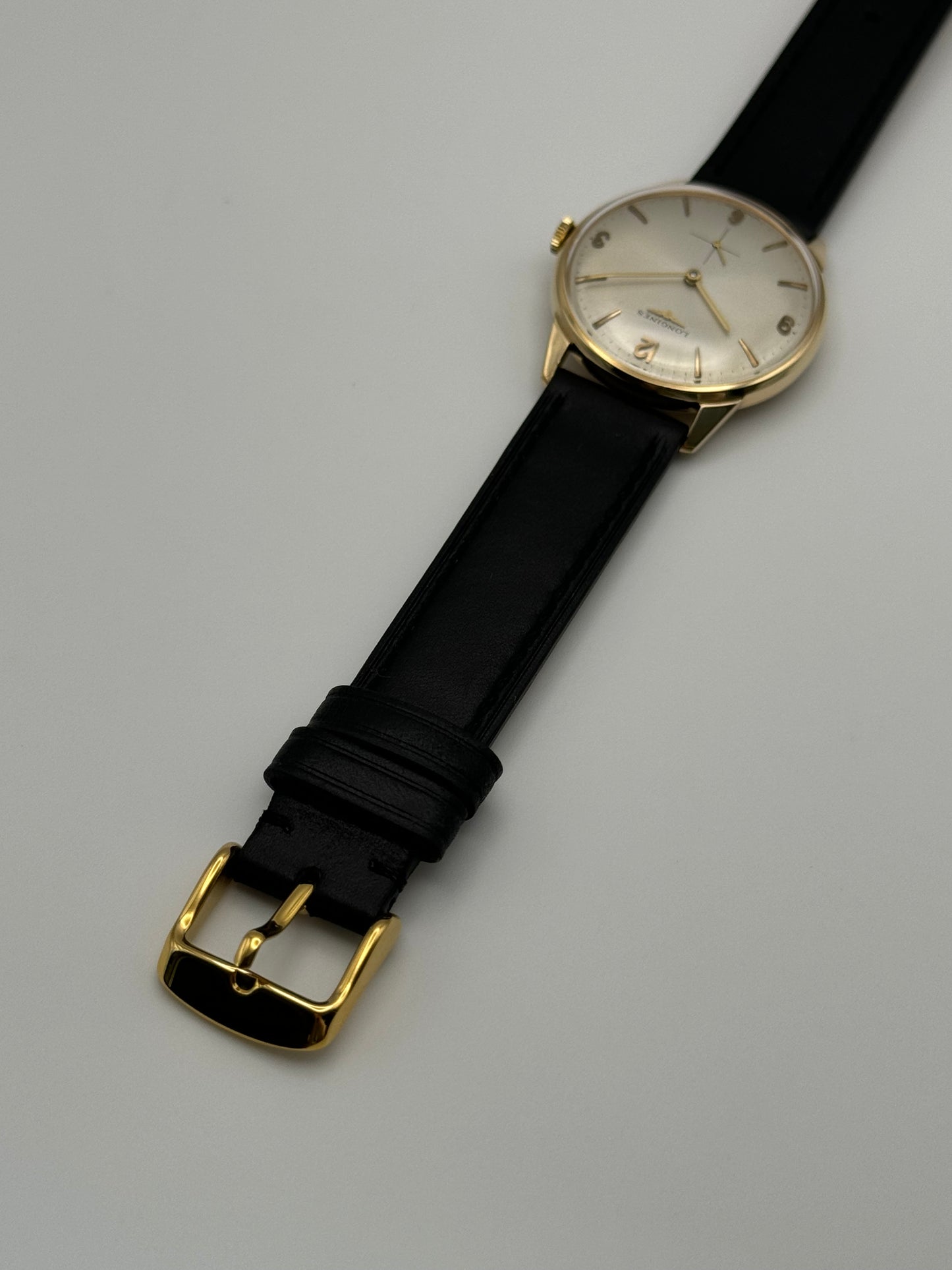 Longines Small Seconds 9ct Gold 1960s