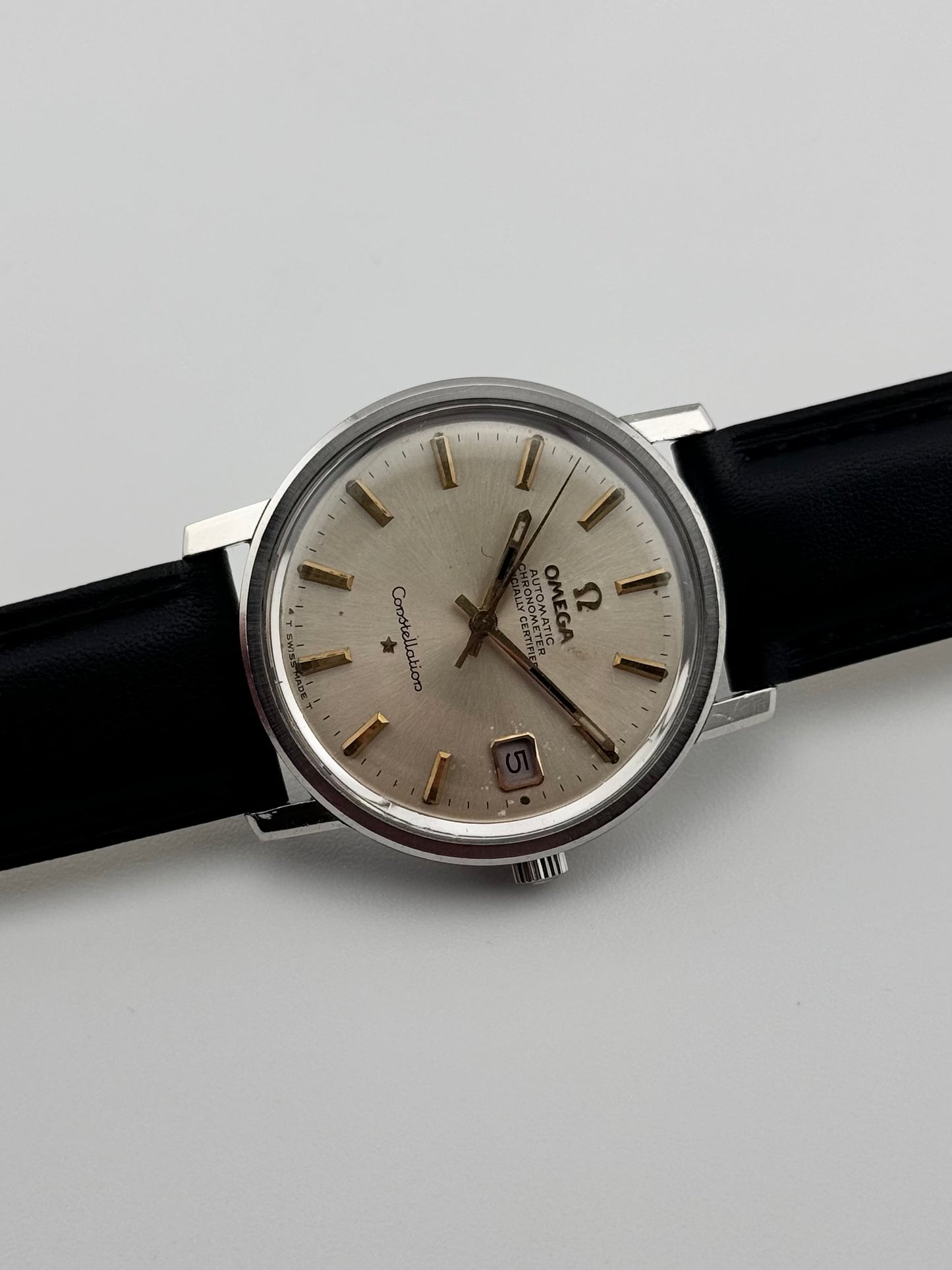 Omega Constellation Chronometer Date 168.018