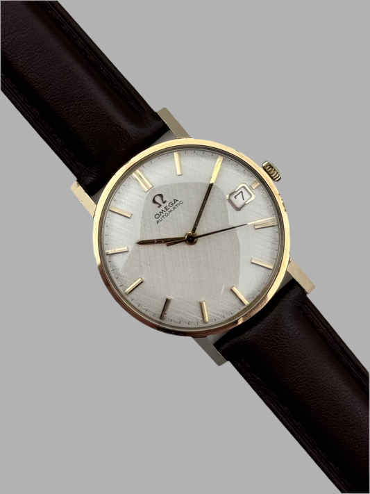 Omega Automatic 9ct Gold - Linen Dial - 161.25002