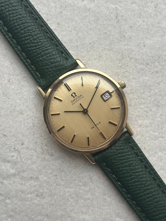 Omega DeVille Automatic Date 9ct Solid Gold