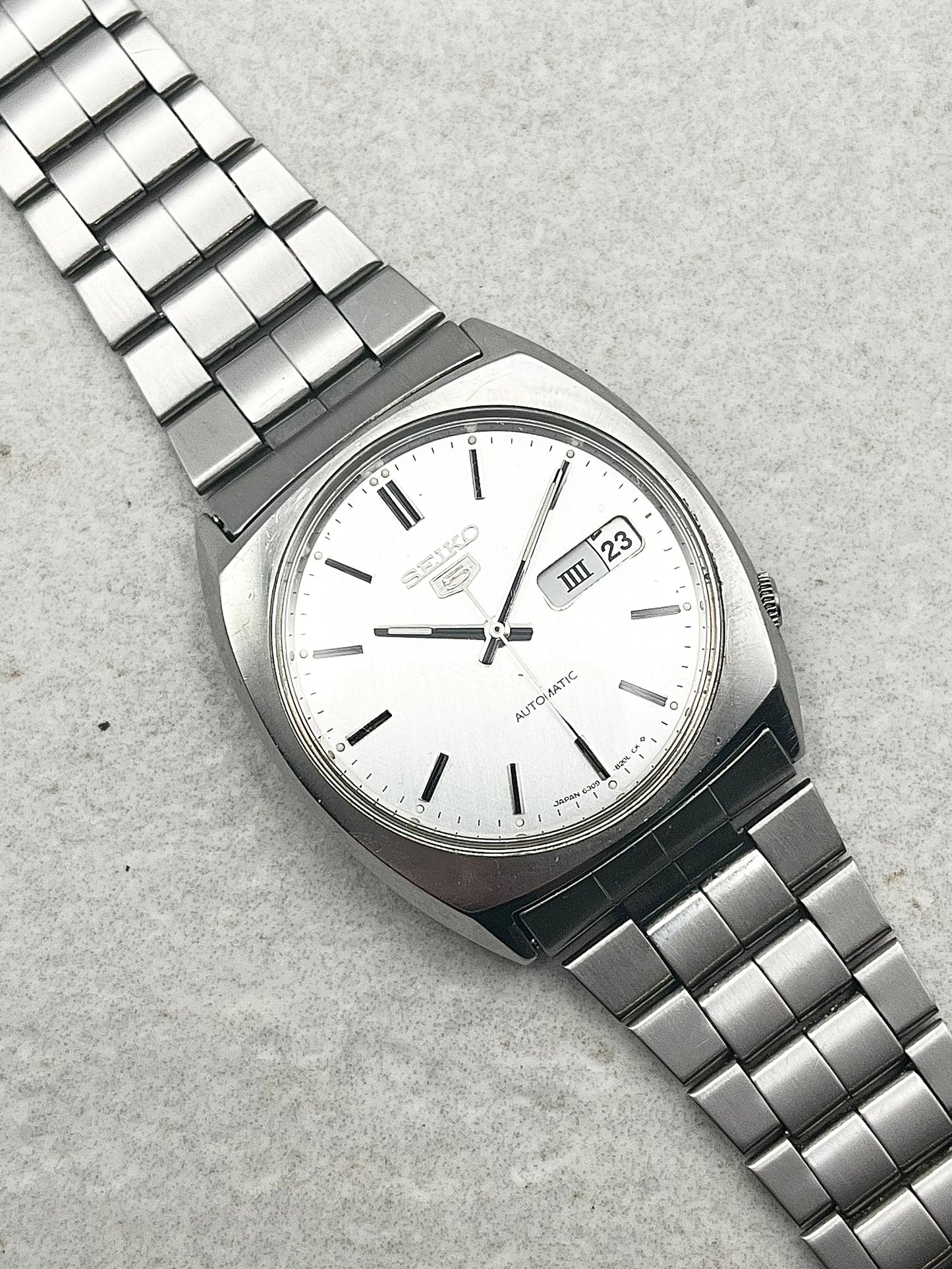 Seiko 5 Automatic 6309-8610 Linen Dial