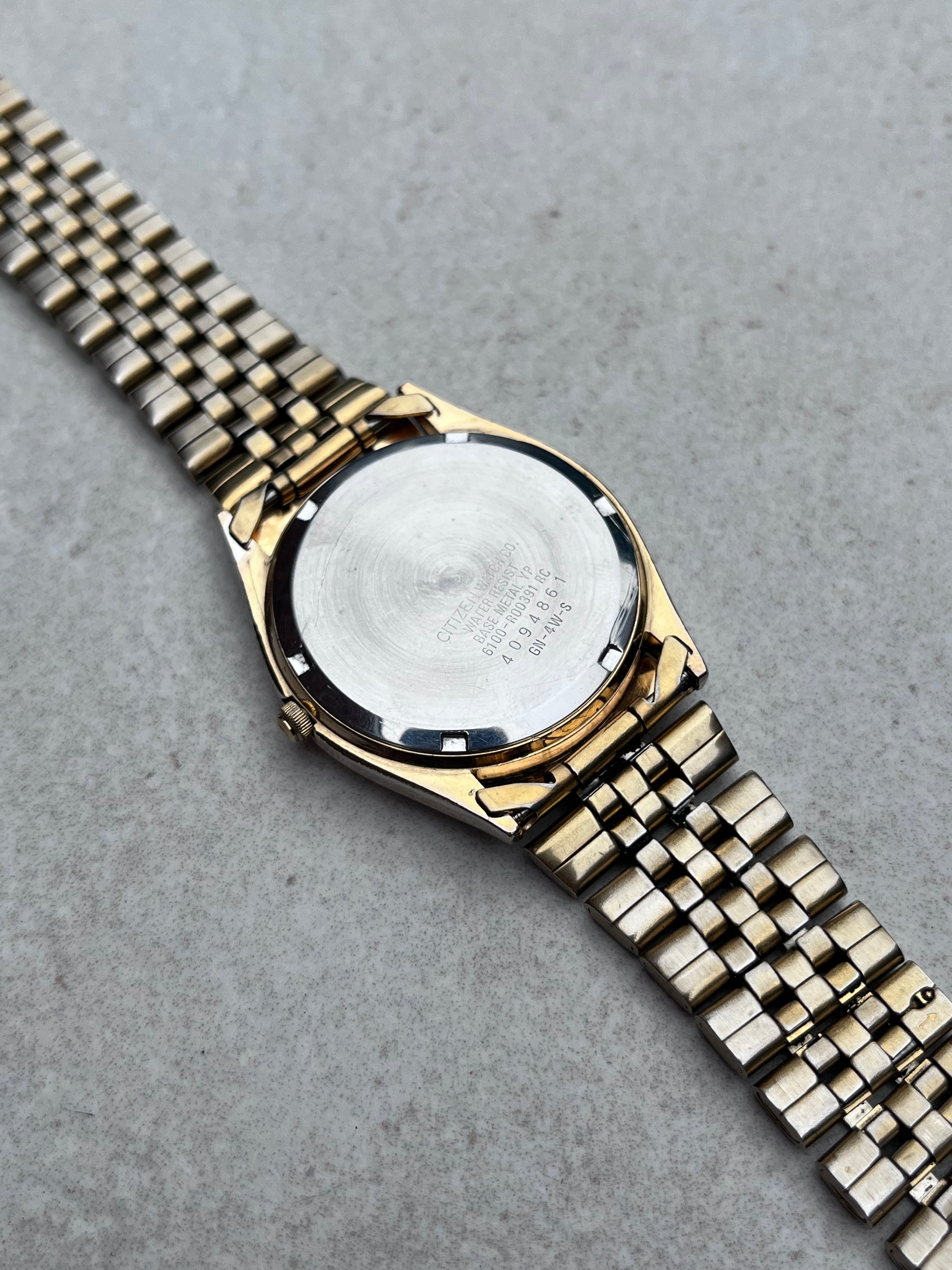 Citizen Quartz Day Date Jubilee 6100 R00391