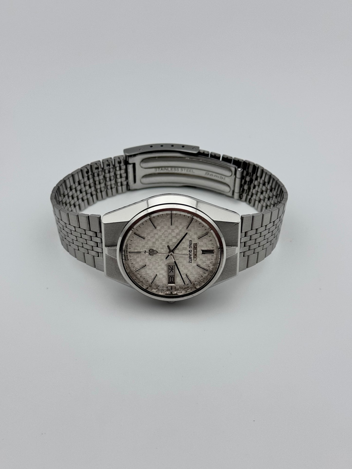 Seiko King Quartz JDM Japanese Day-Date 0853-8030