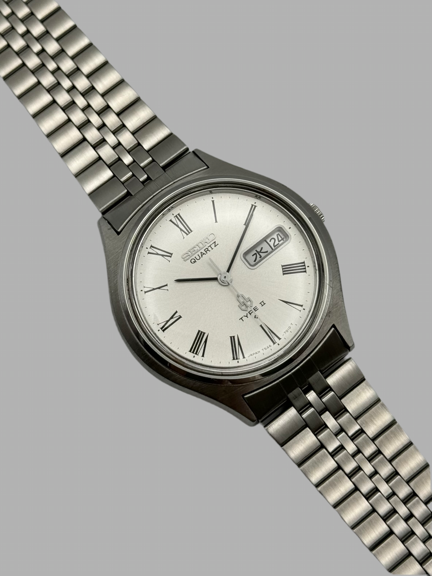 Seiko Type II Quartz Kanji Day-Date 7546-7010