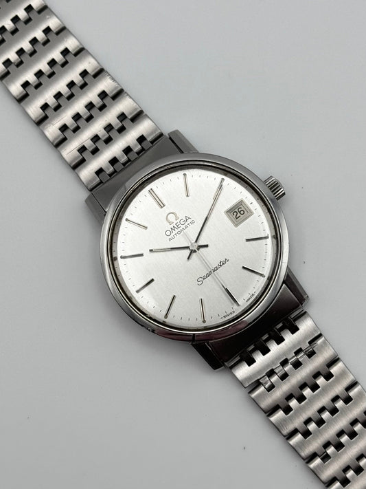 Omega Seamaster Automatic Date 166.0202 - Box and papers