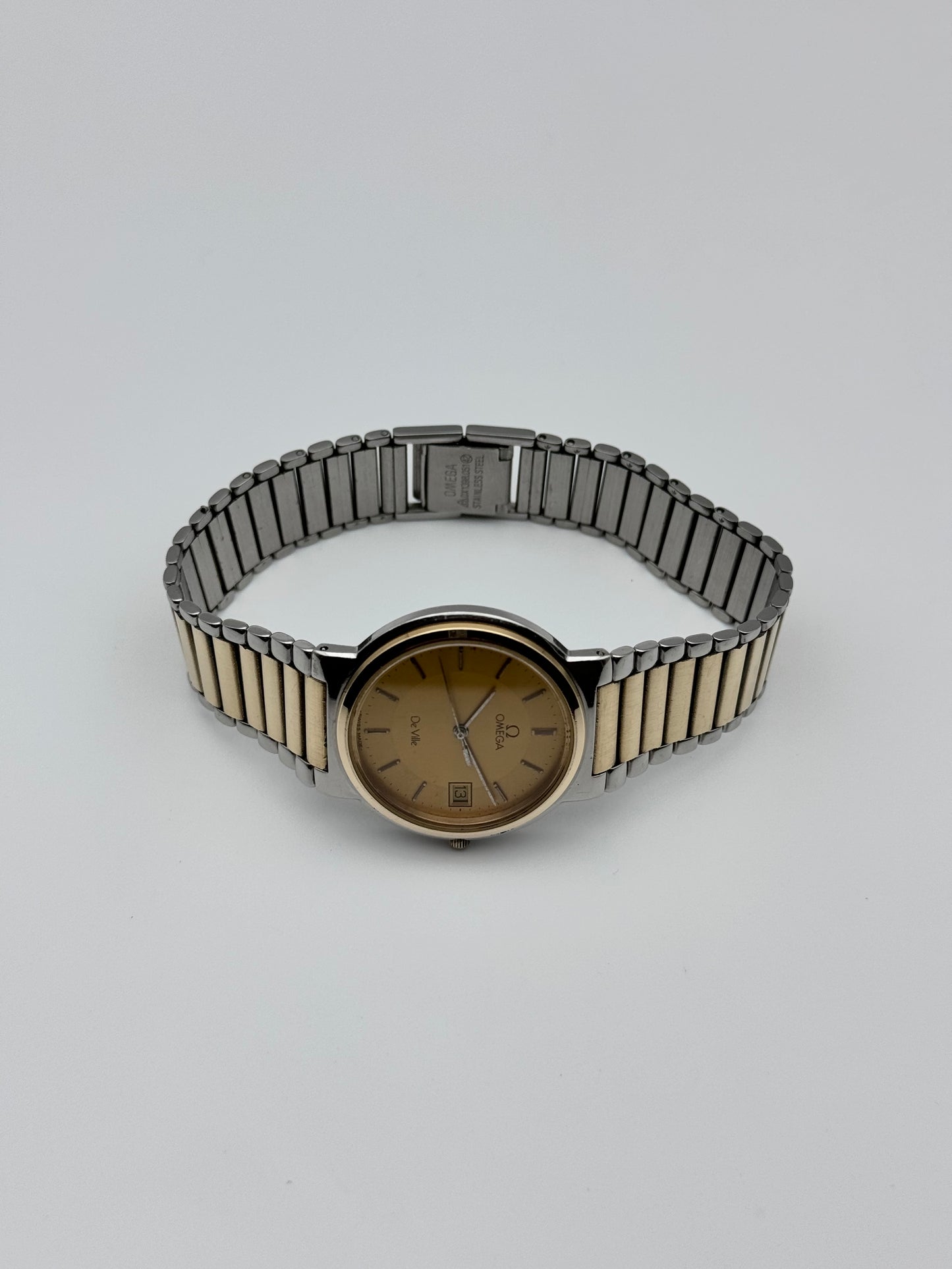 Omega De Ville Quartz Date 196.0256  - Original Bracelet