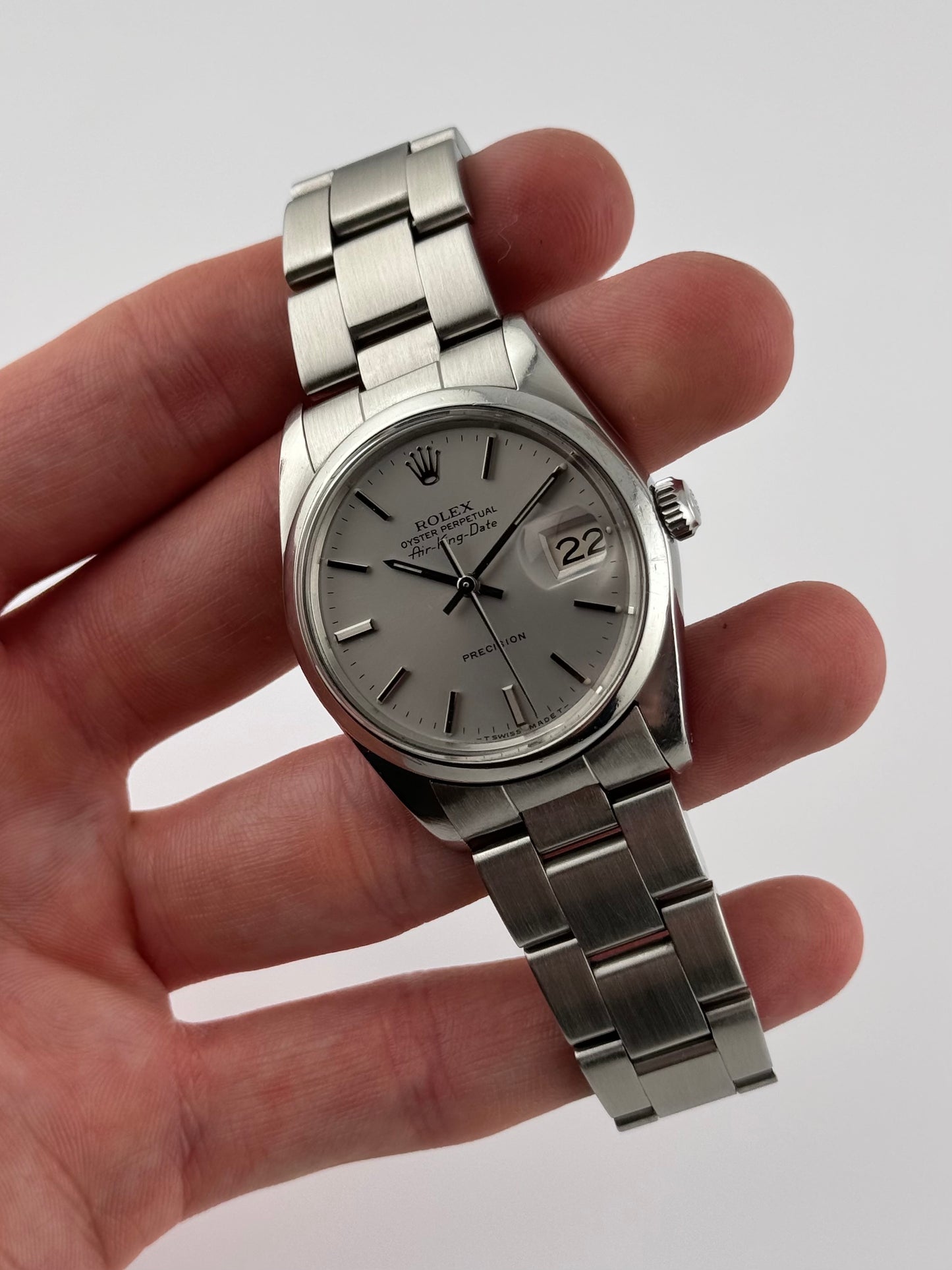 Rolex Oyster Perpetual Air-King Date 5700 - Box and Papers