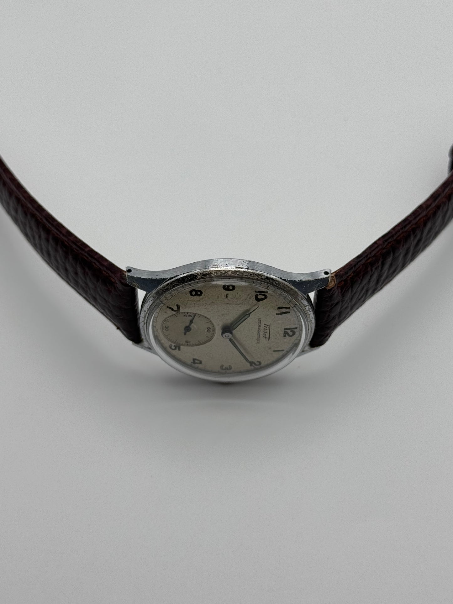 Tissot Antimagnetique Manual Wind Small Seconds Military 1940s - Rare