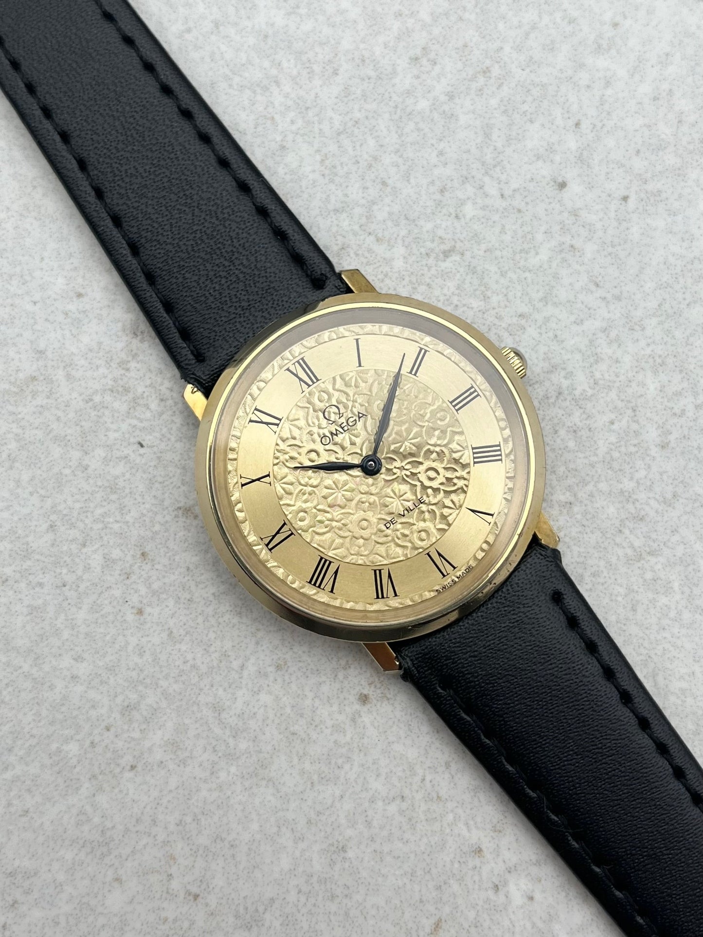 Omega DeVille Manual Wind Extremely Rare Dial 111.0107