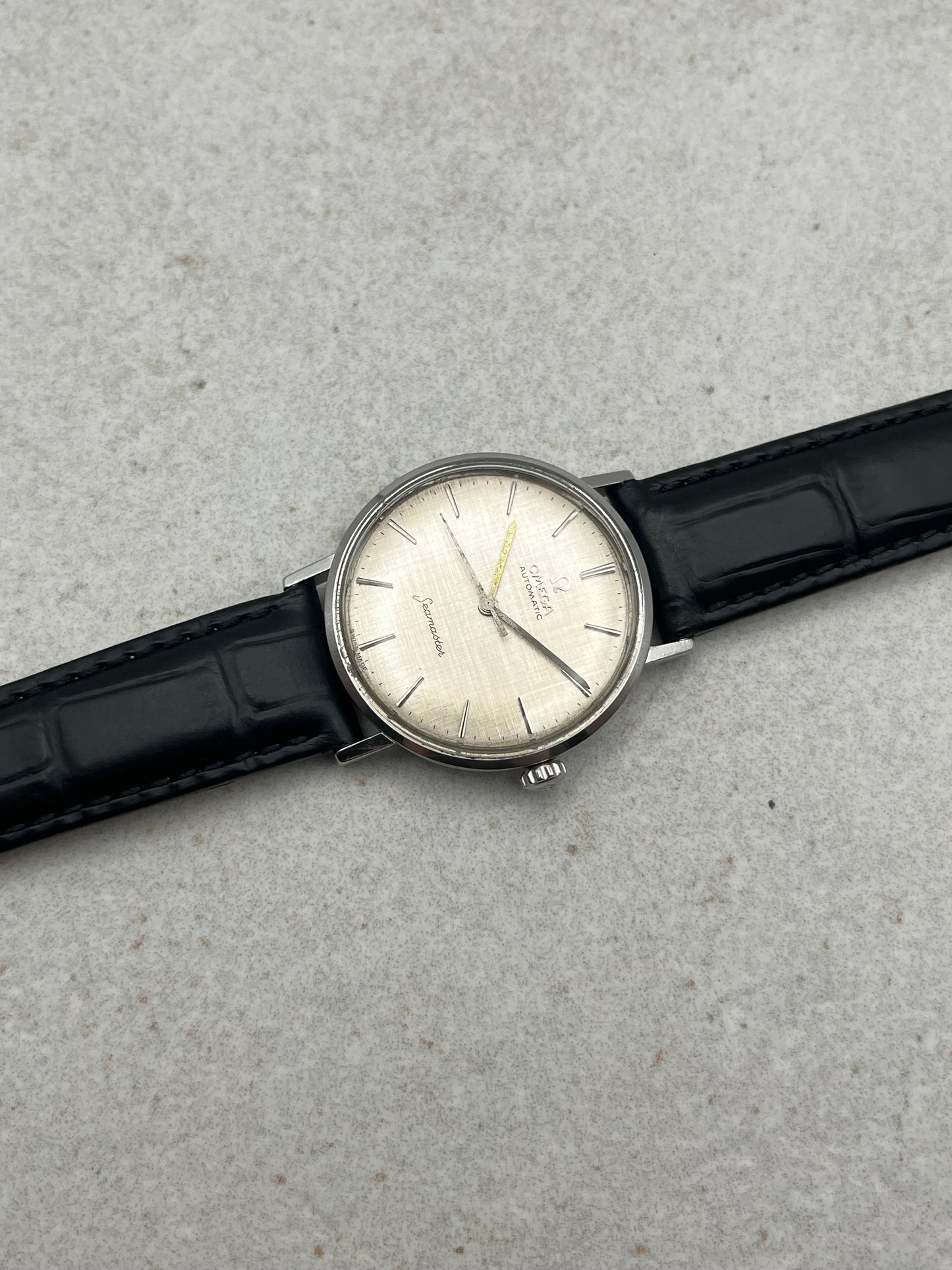 Omega Seamaster Automatic Linen Dial 165.020