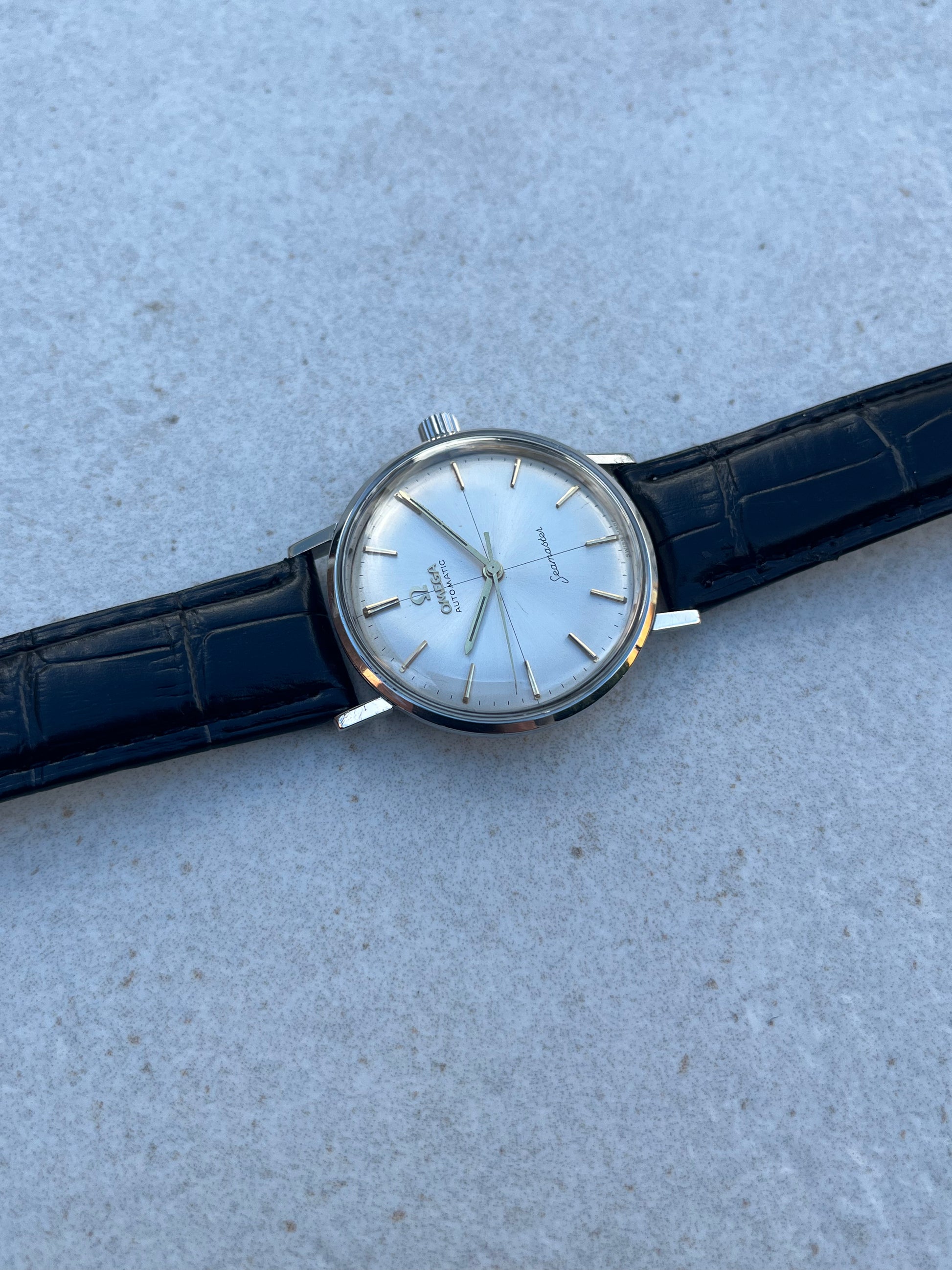 Omega Seamaster Automatic Crosshair Dial 14726 3 Sc – The Wrist Watcher