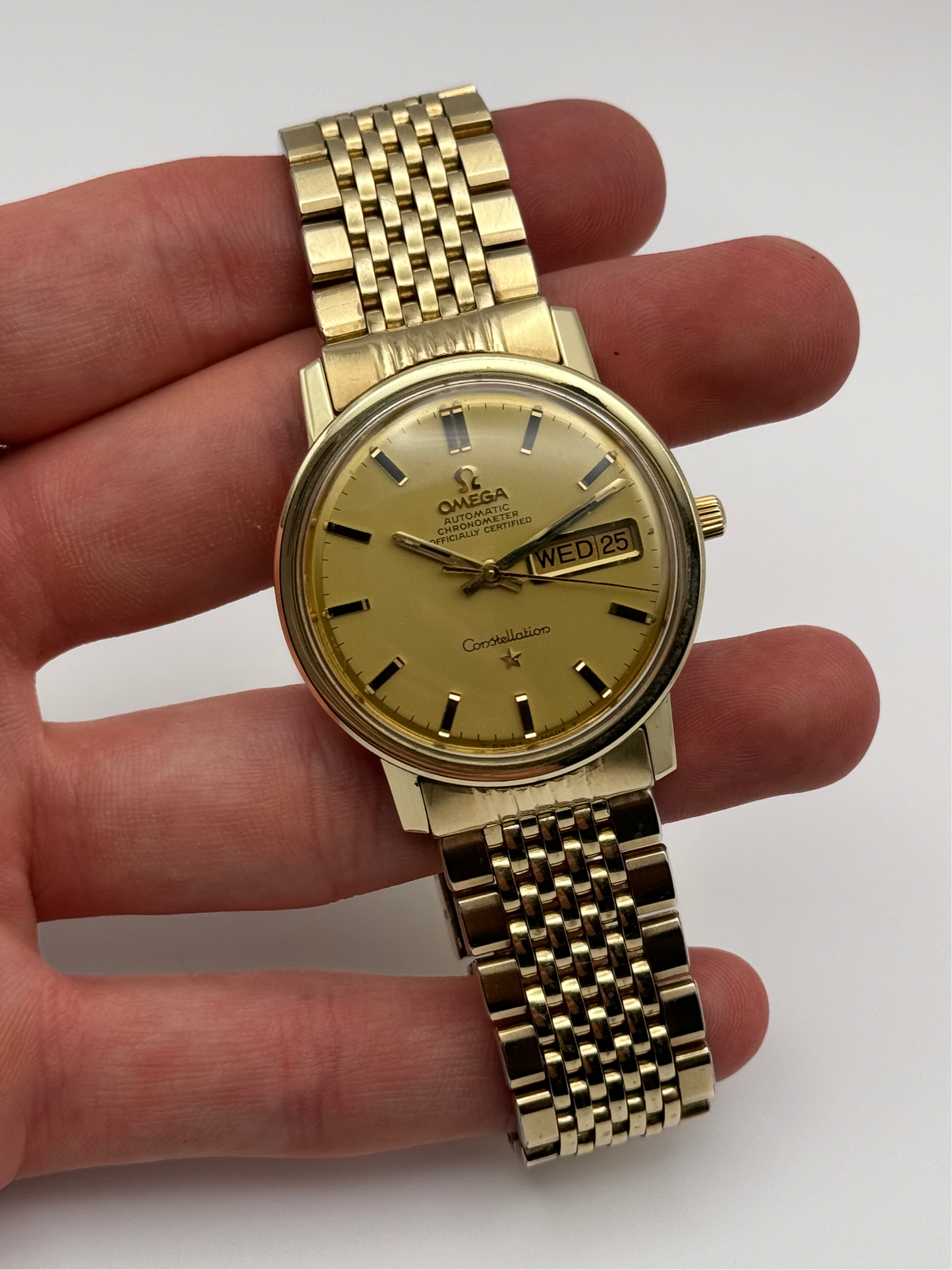 Omega Constellation Chronometer Automatic Day-Date 168.016