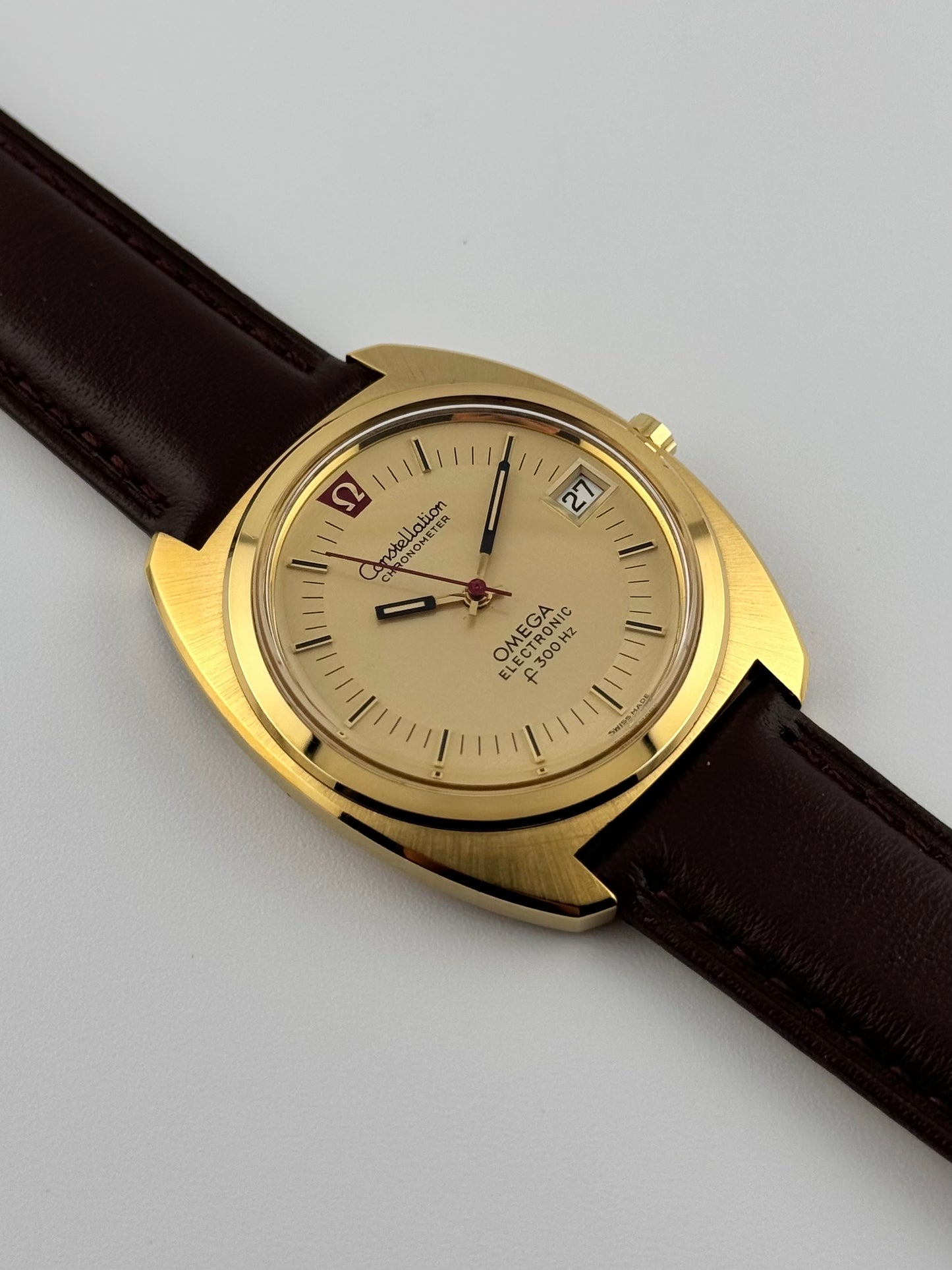 Omega Constellation Chronometer Electronic F300HZ 198.002