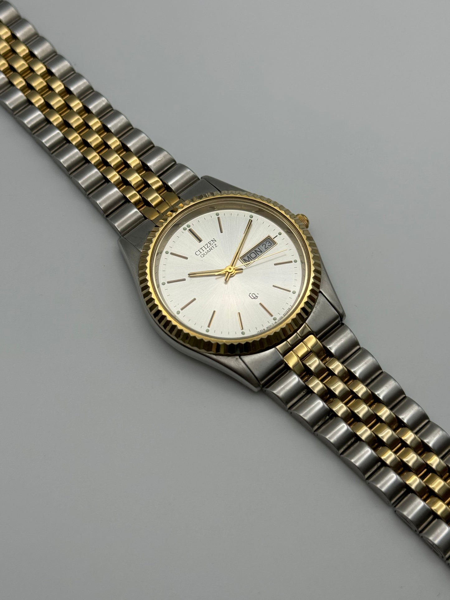 Citizen CQ Quartz Day-Date Jubilee Two-Tone