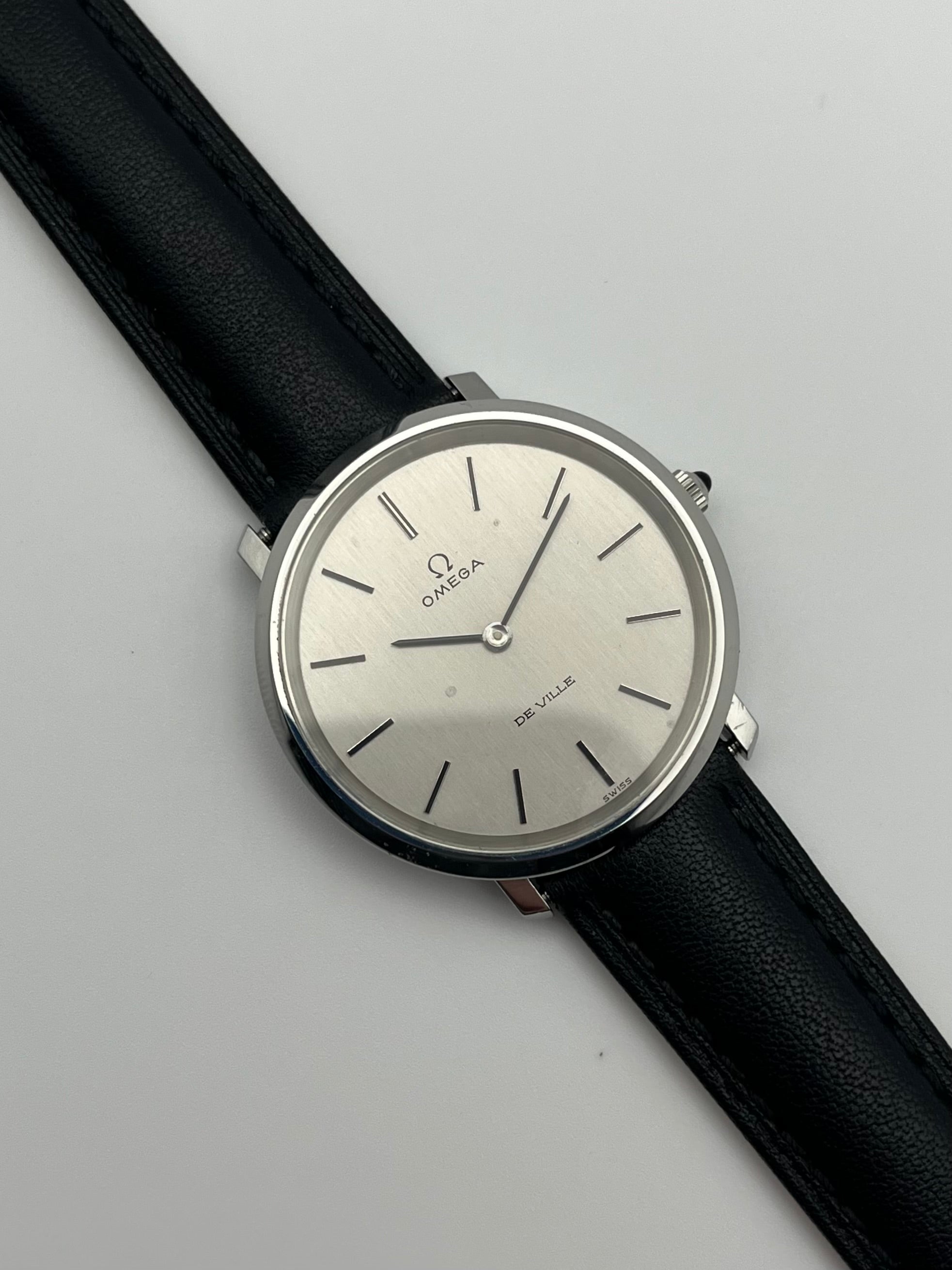 Omega deville manual wind sale